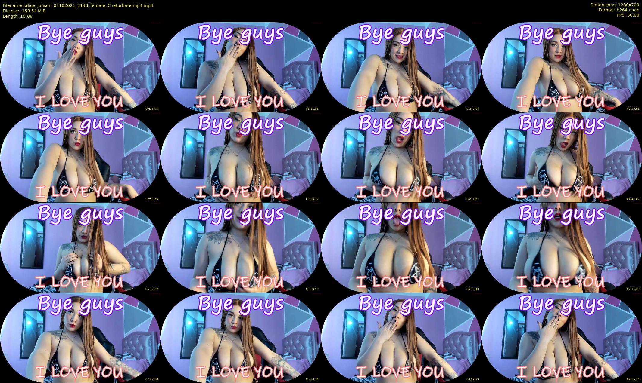 alice_jonson — 11 minute Chaturbate female cam show recording, 720p, Oct 1, 2021