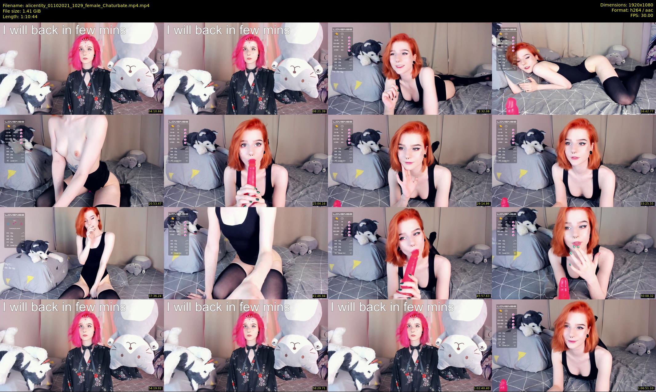 alicentity — 71 minute Chaturbate female cam show recording, 1080p, Oct 1, 2021