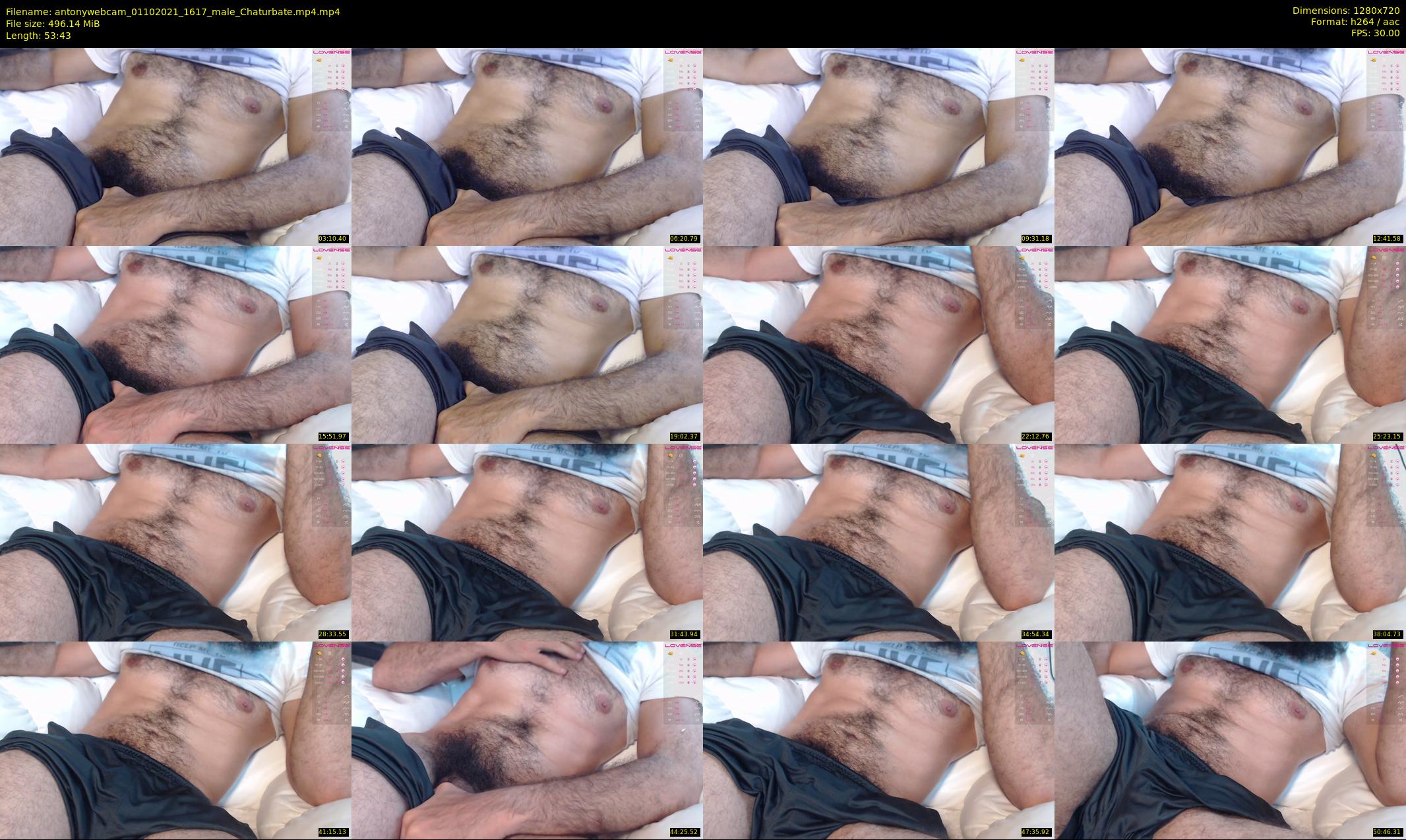 antonywebcam — 54 minute Chaturbate male cam show recording, 720p, Oct 1, 2021