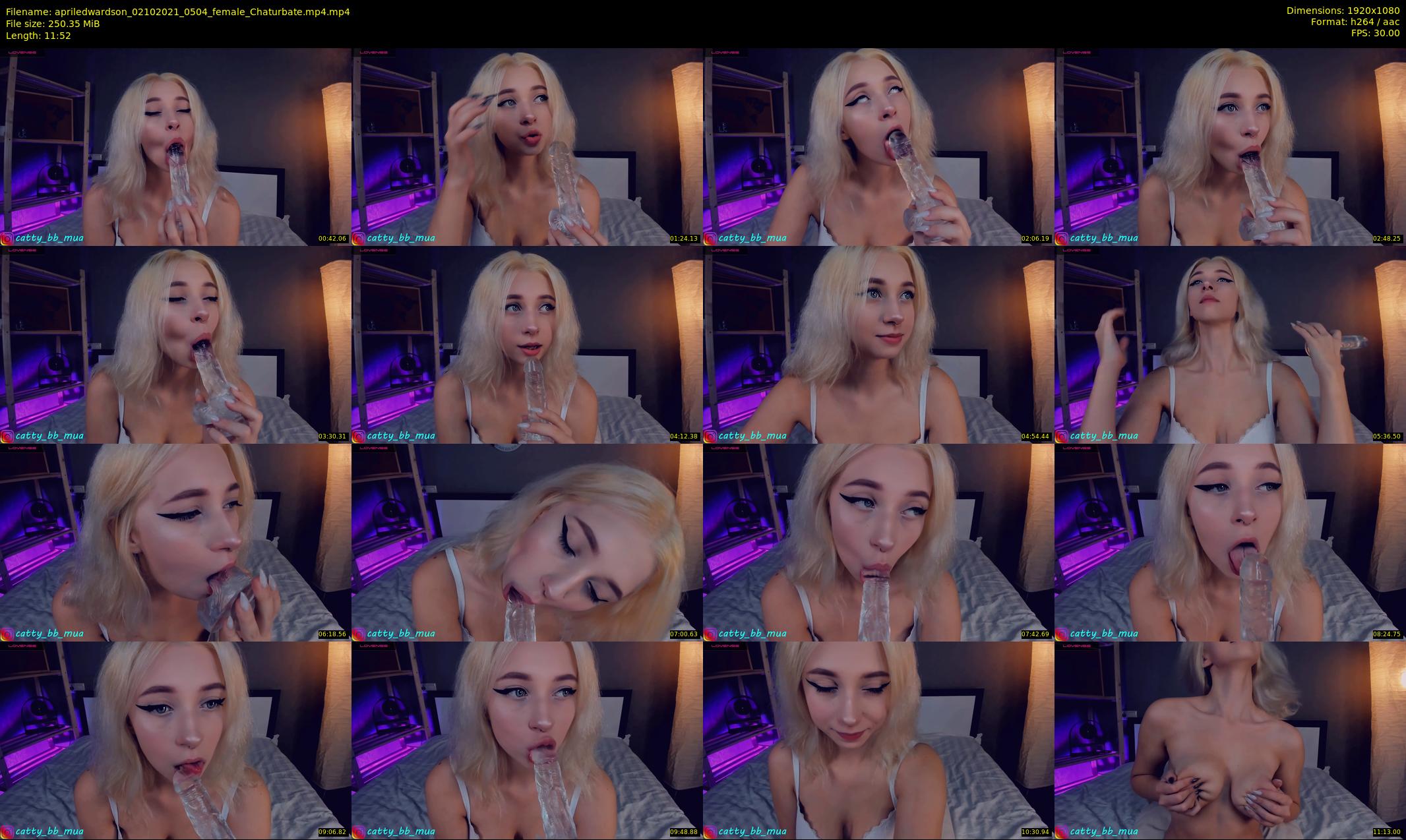 apriledwardson — 12 minute Chaturbate couple cam show recording, 1080p, Oct 2, 2021