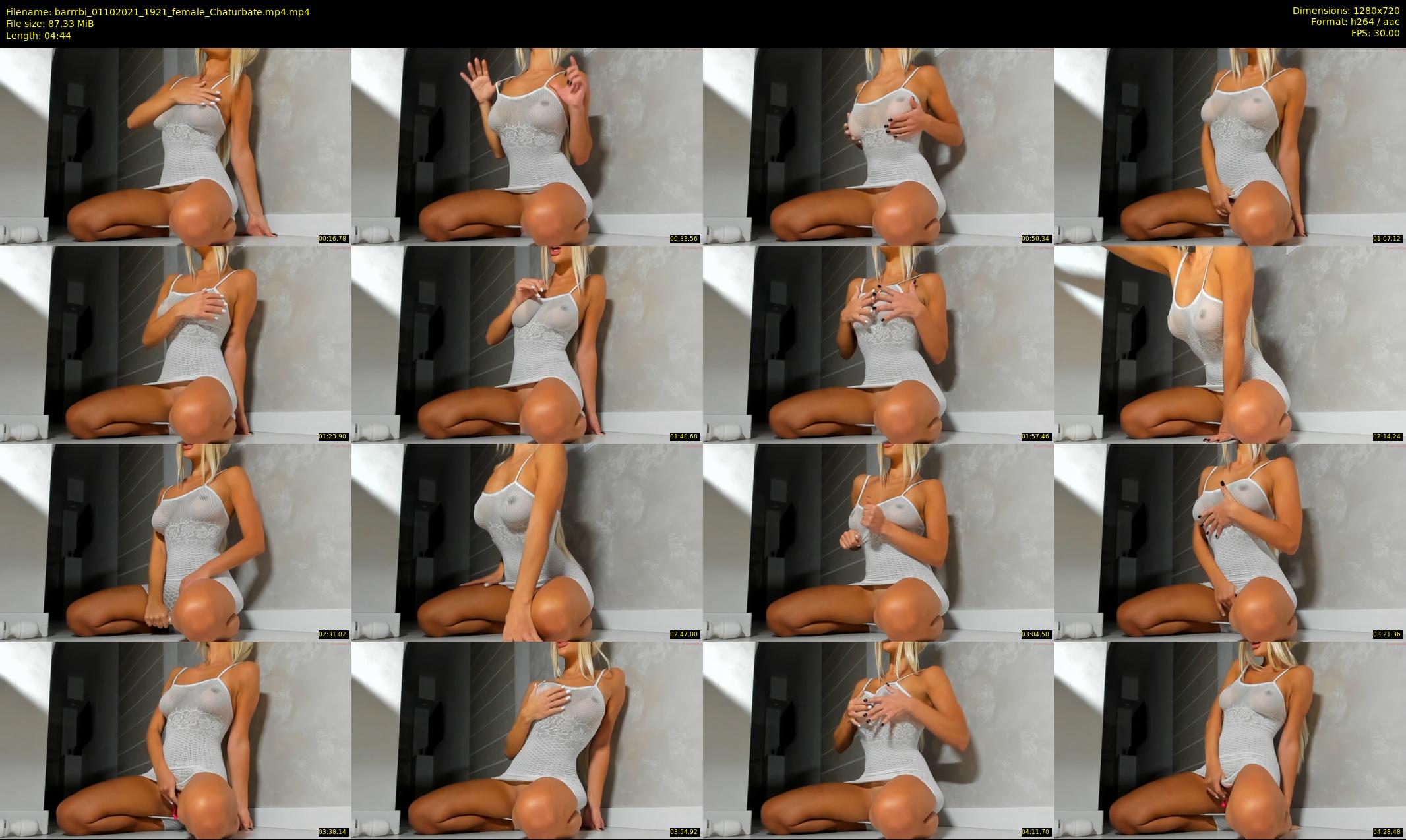 barrrbi — 5 minute Chaturbate female cam show recording, 720p, Oct 1, 2021