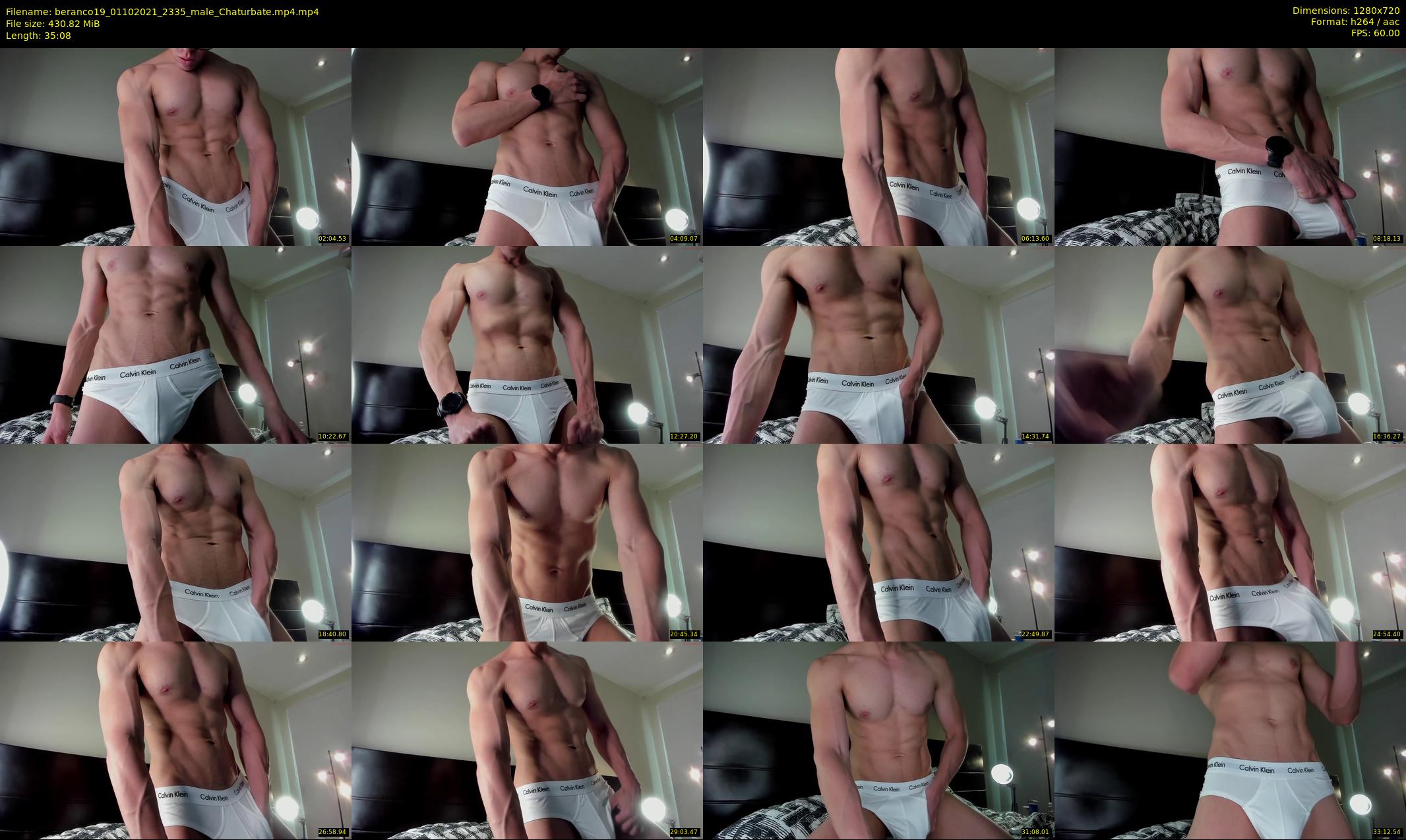 beranco19 — 36 minute Chaturbate male cam show recording, 720p, Oct 1, 2021