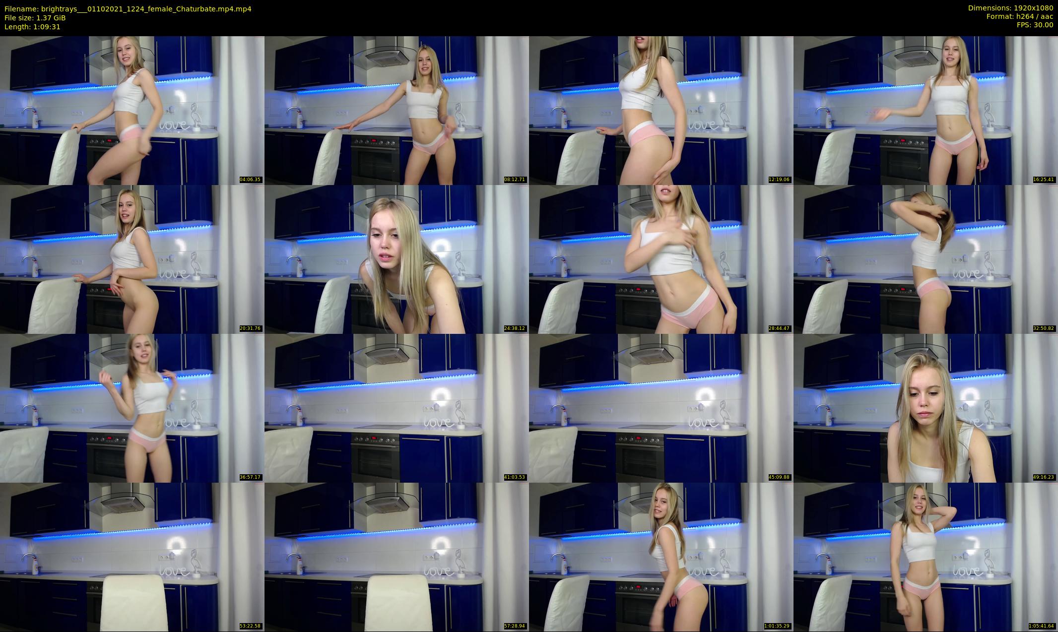 brightrays__ — 70 minute Chaturbate female cam show recording, 1080p, Oct 1, 2021
