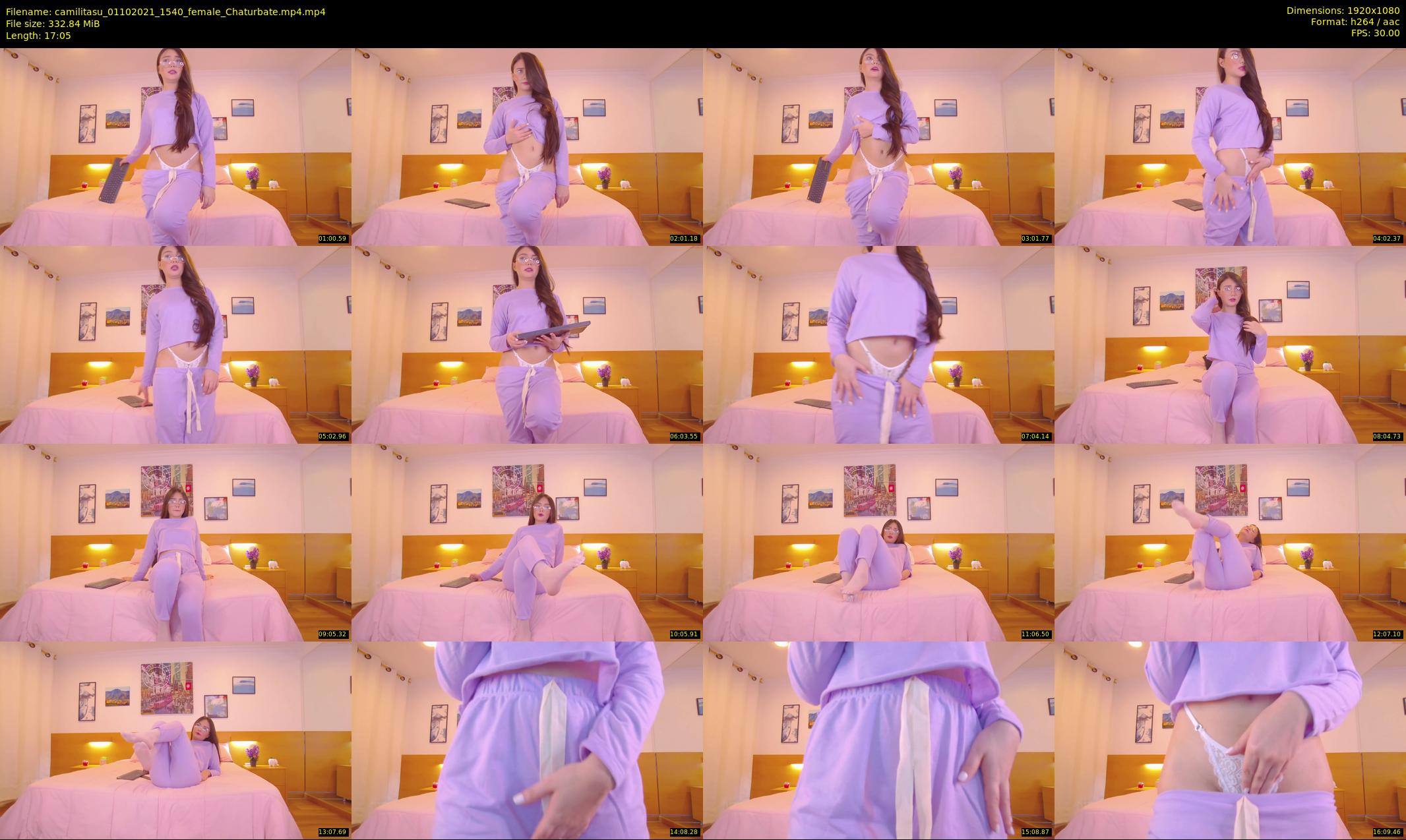 camilitasu — 18 minute Chaturbate female cam show recording, 1080p, Oct 1, 2021