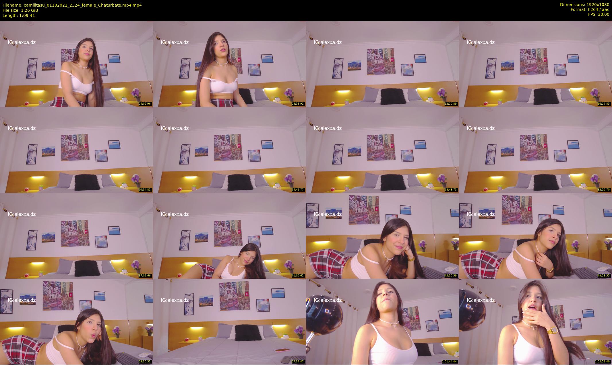 camilitasu — 70 minute Chaturbate female cam show recording, 1080p, Oct 1, 2021