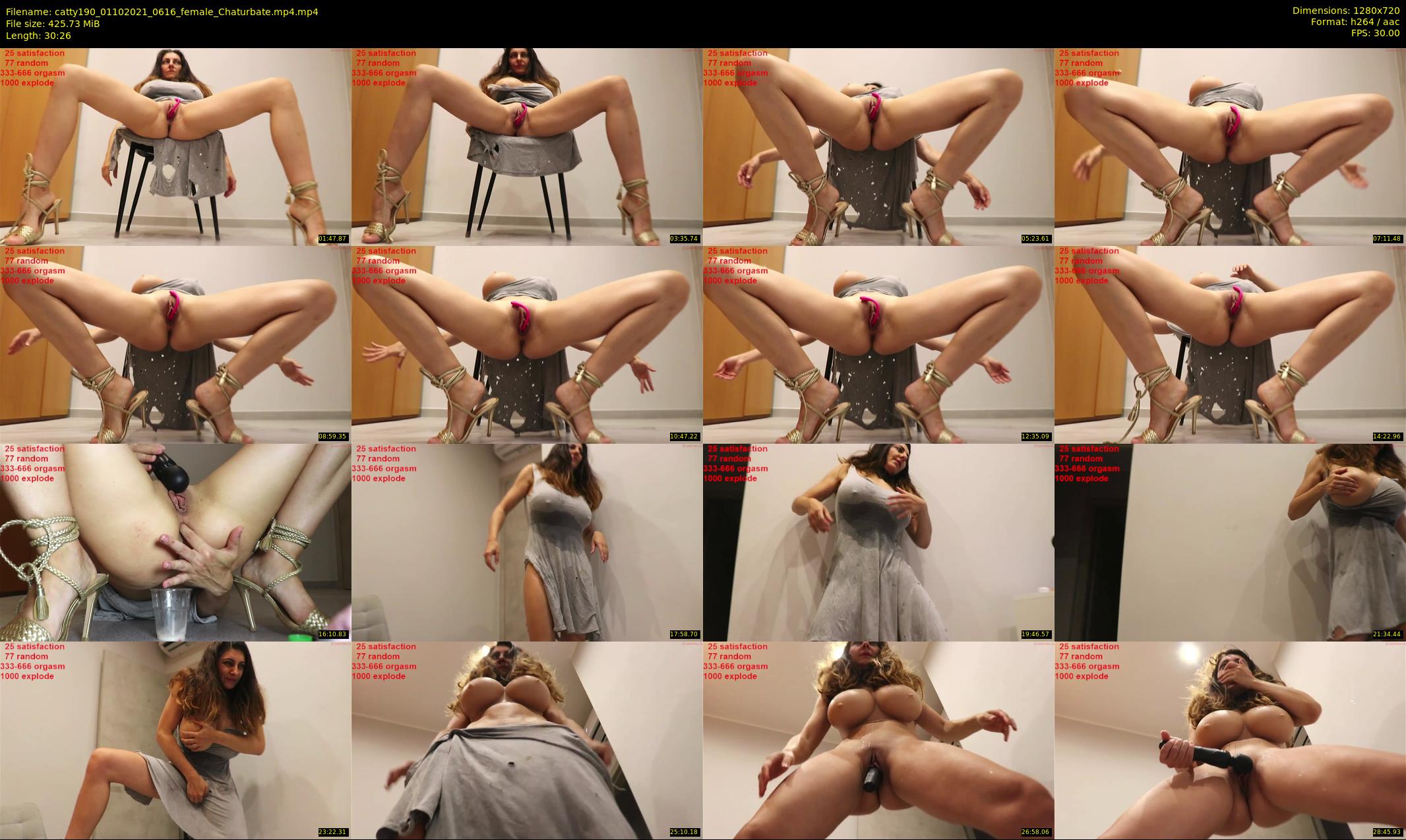 catty190 — 31 minute Chaturbate female cam show recording, 720p, Oct 1, 2021