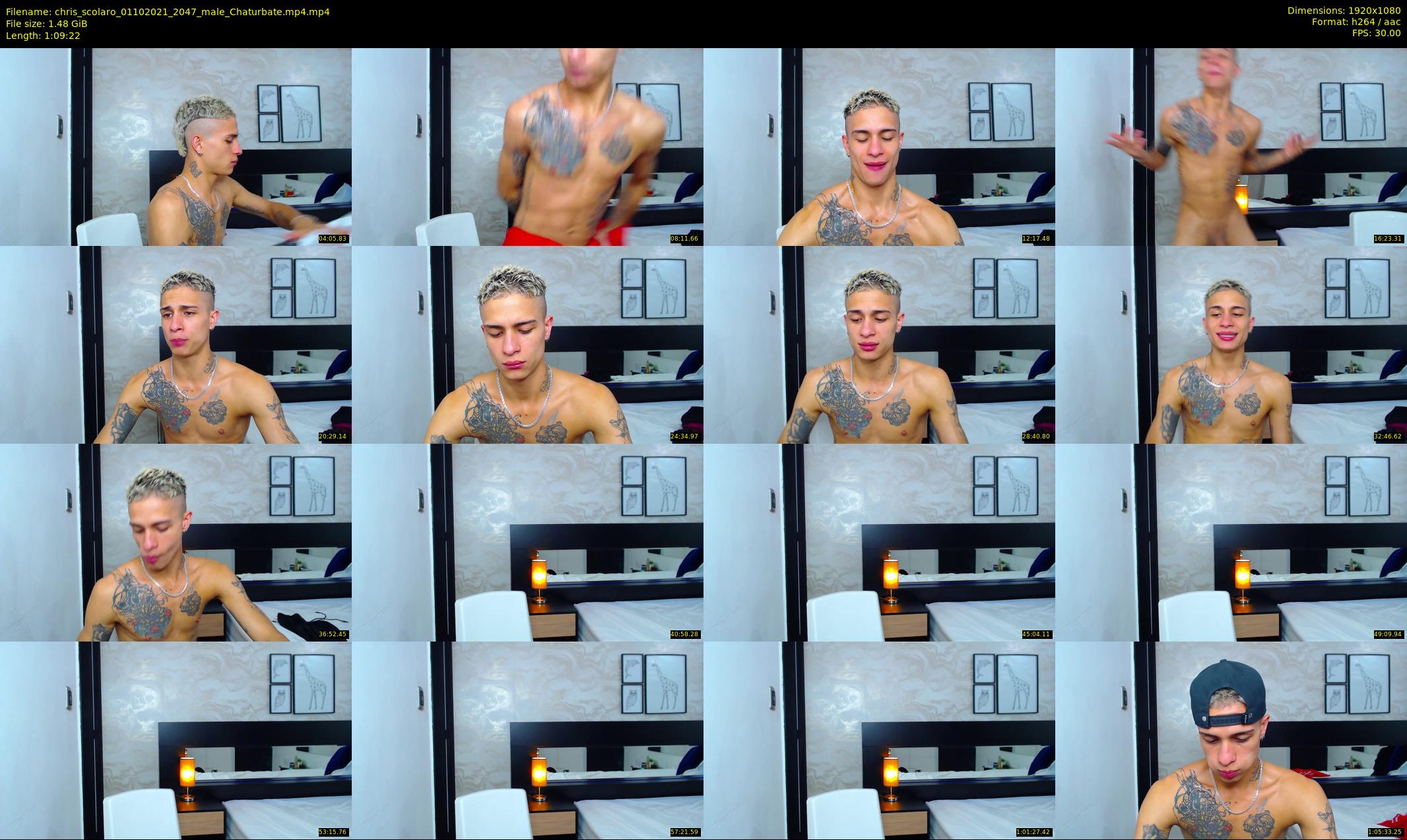 chris_scolaro — 70 minute Chaturbate male cam show recording, 1080p, Oct 1, 2021