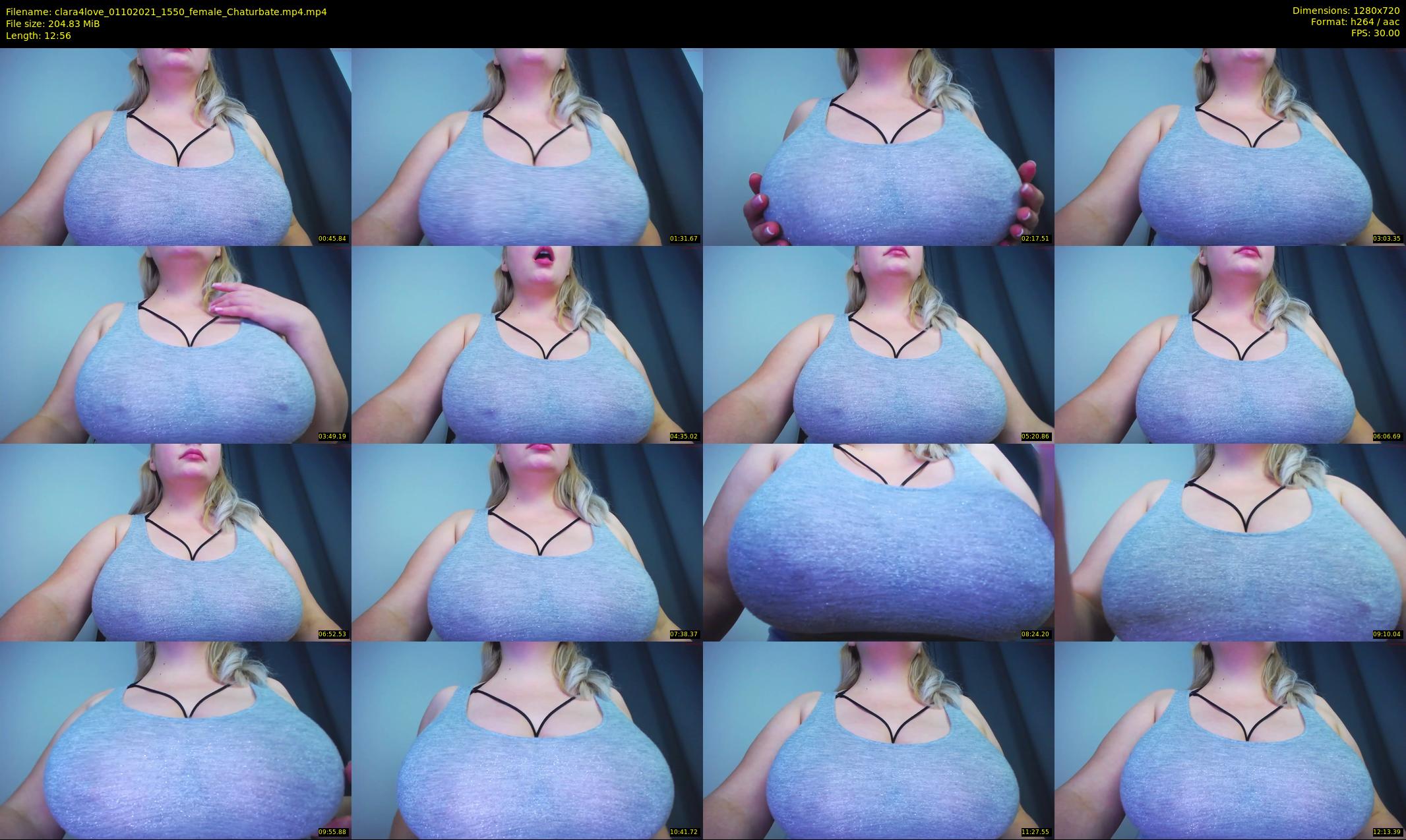 clara4love — 13 minute Chaturbate female cam show recording, 720p, Oct 1, 2021