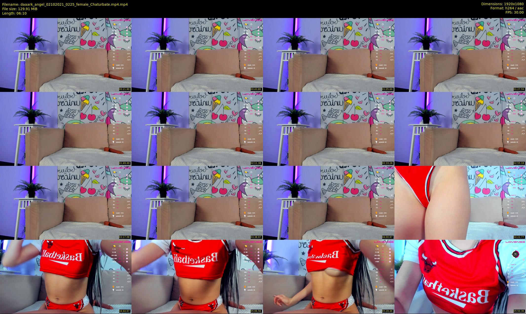 daaark_angel — 7 minute Chaturbate female cam show recording, 1080p, Oct 2, 2021