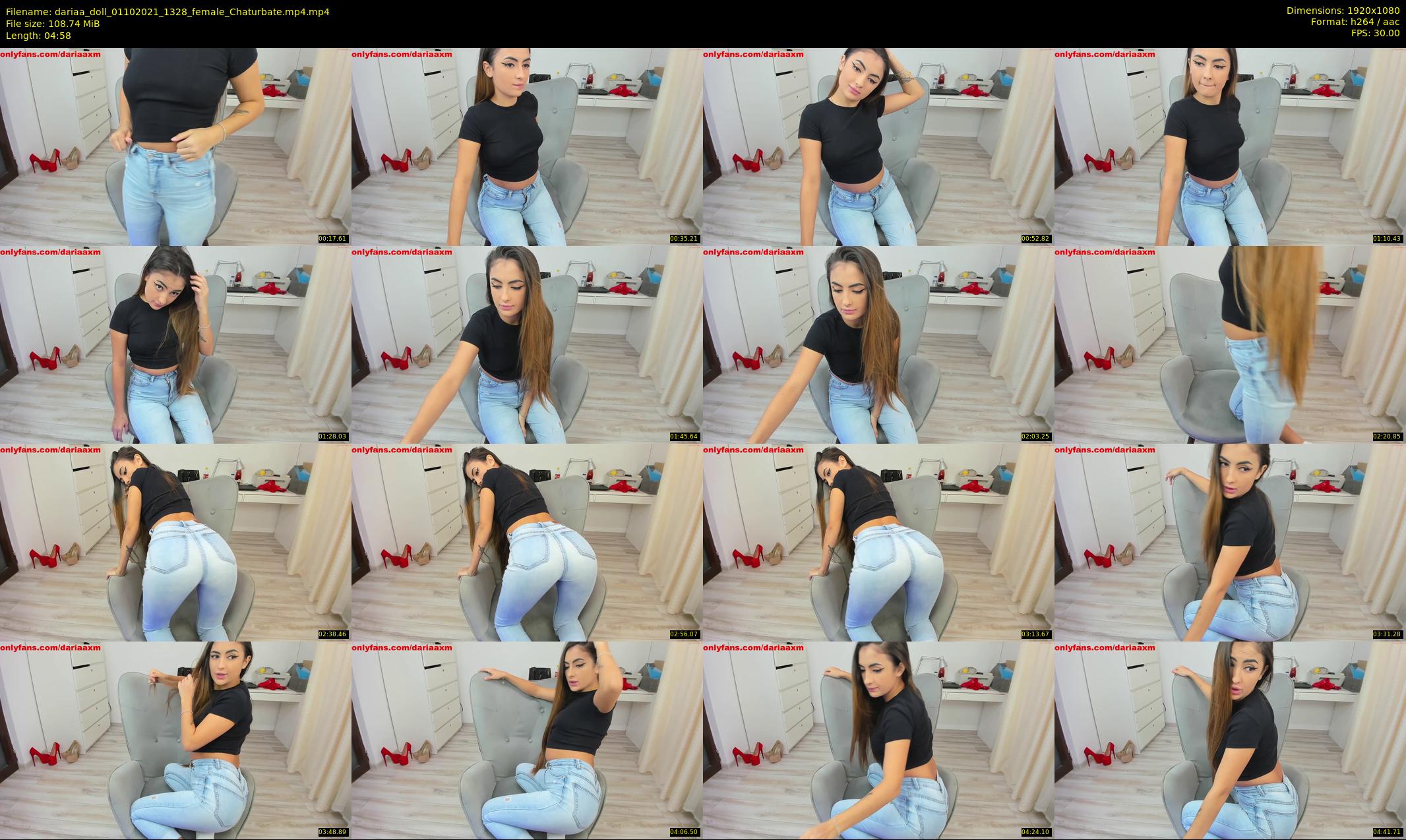 dariaa_doll — 5 minute Chaturbate female cam show recording, 1080p, Oct 1, 2021