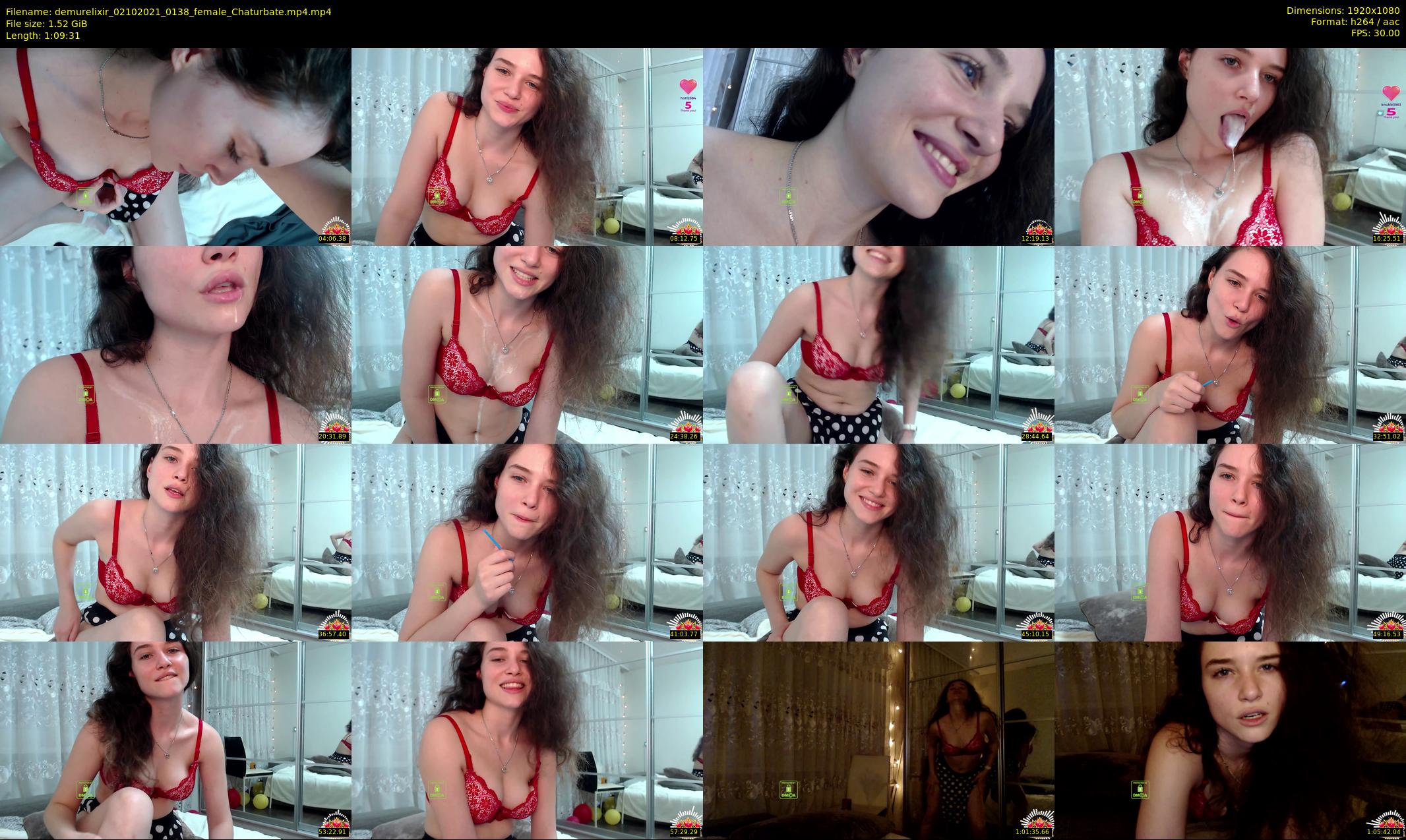 demurelixir — 70 minute Chaturbate female cam show recording, 1080p, Oct 2, 2021