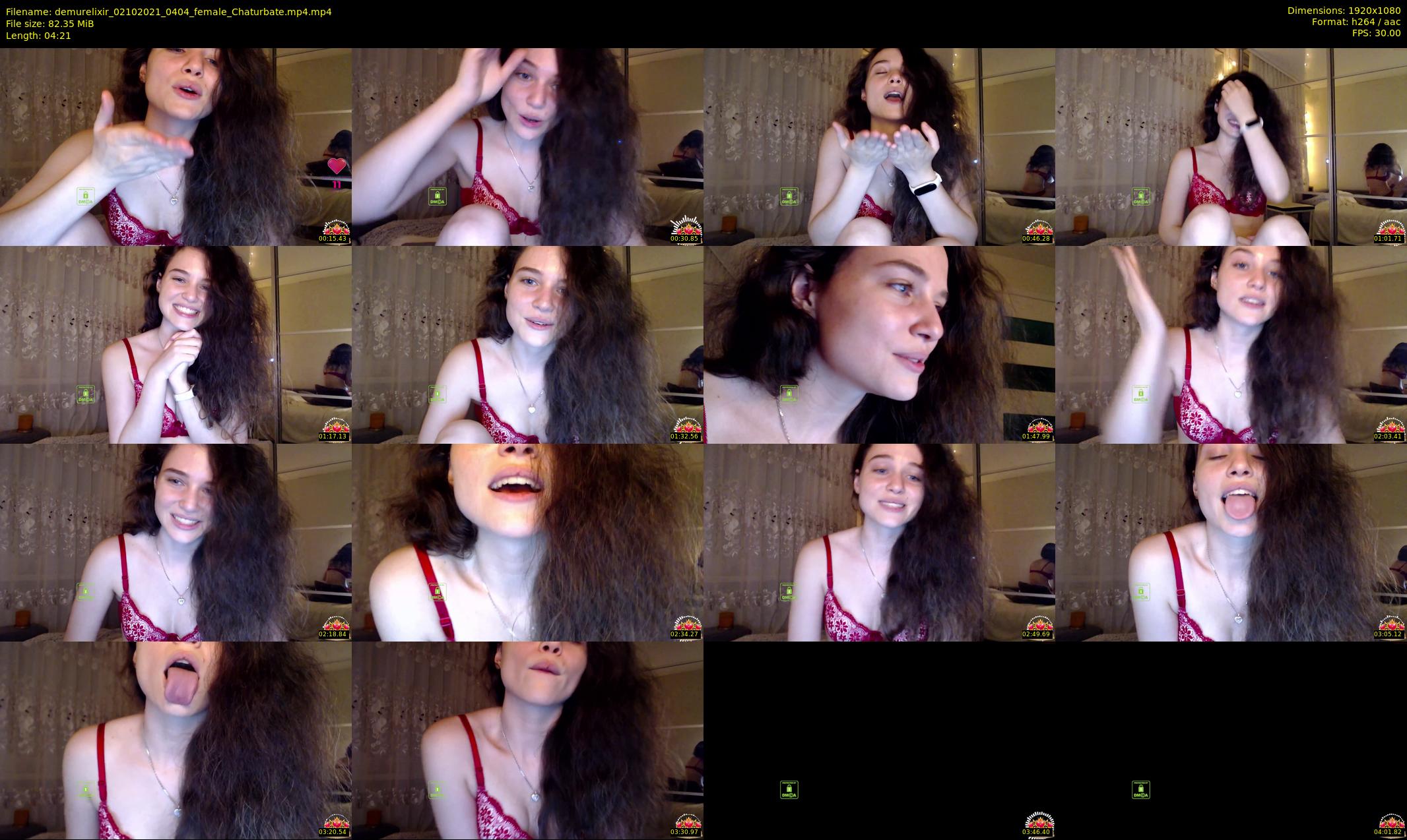 demurelixir — 5 minute Chaturbate female cam show recording, 1080p, Oct 2, 2021