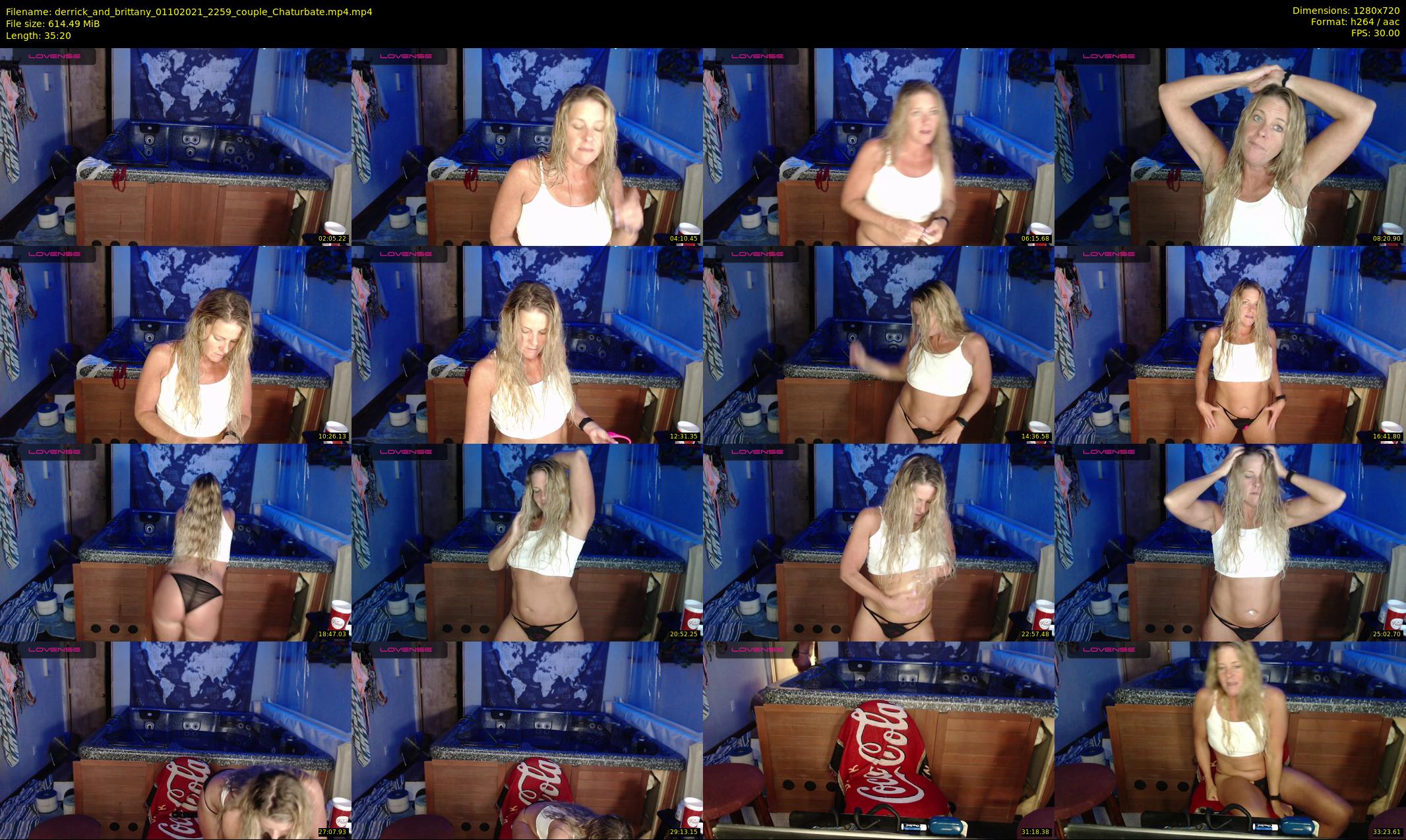 derrick_and_brittany — 36 minute Chaturbate couple cam show recording, 720p, Oct 1, 2021
