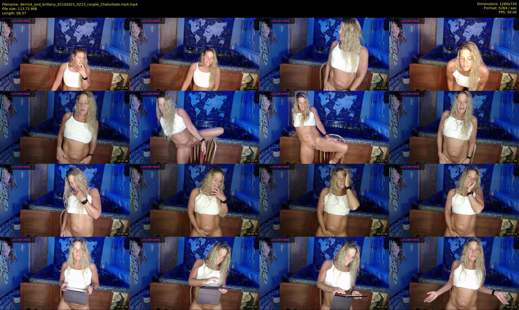 derrick_and_brittany — 7 minute Chaturbate couple cam show recording, 720p, Oct 2, 2021