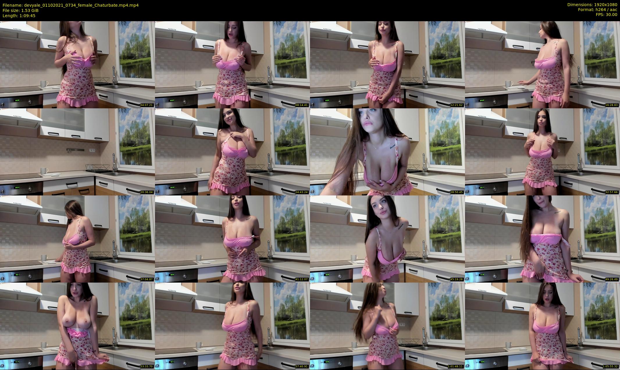devyale — 70 minute Chaturbate female cam show recording, 1080p, Oct 1, 2021