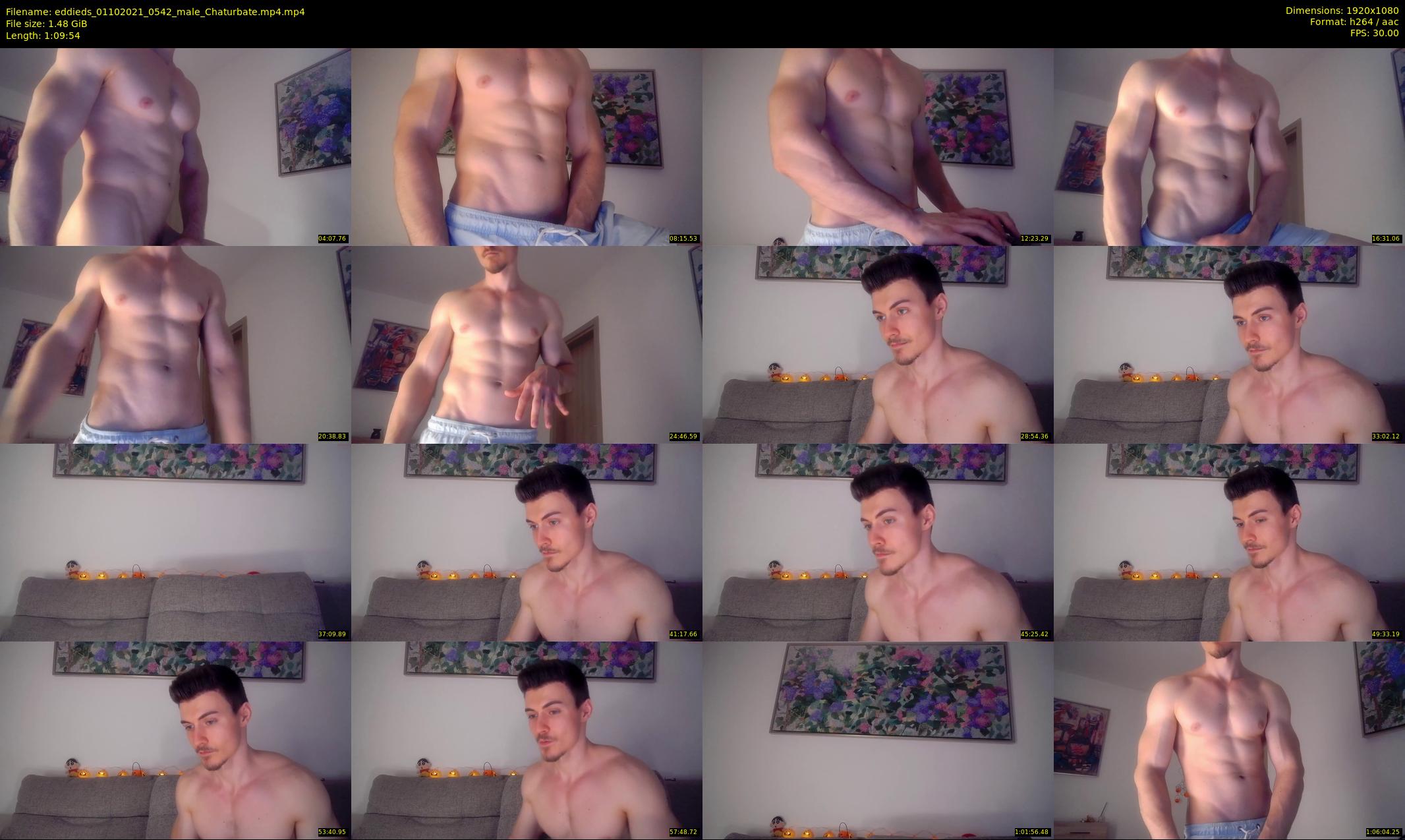 eddieds — 70 minute Chaturbate male cam show recording, 1080p, Oct 1, 2021