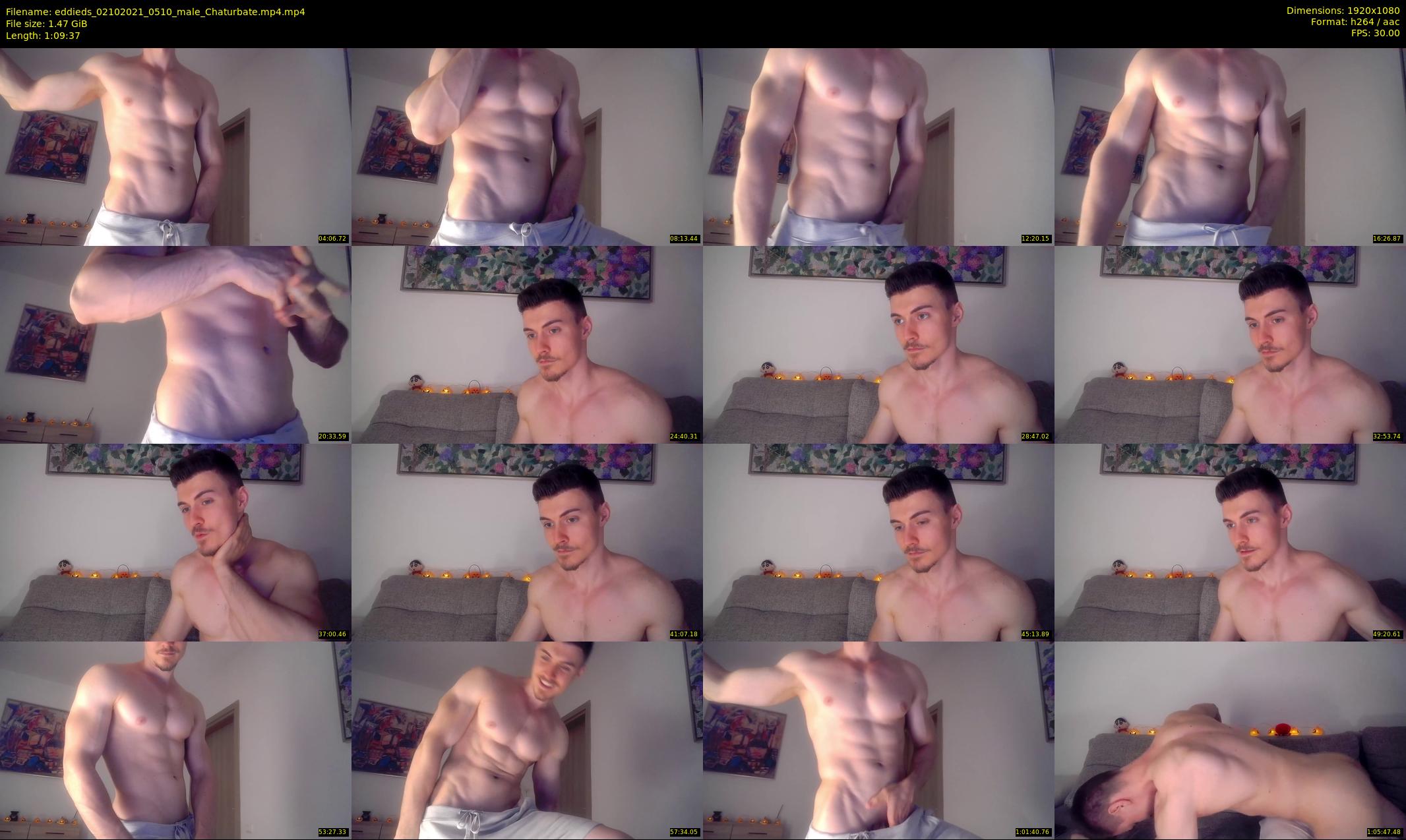 eddieds — 70 minute Chaturbate male cam show recording, 1080p, Oct 2, 2021