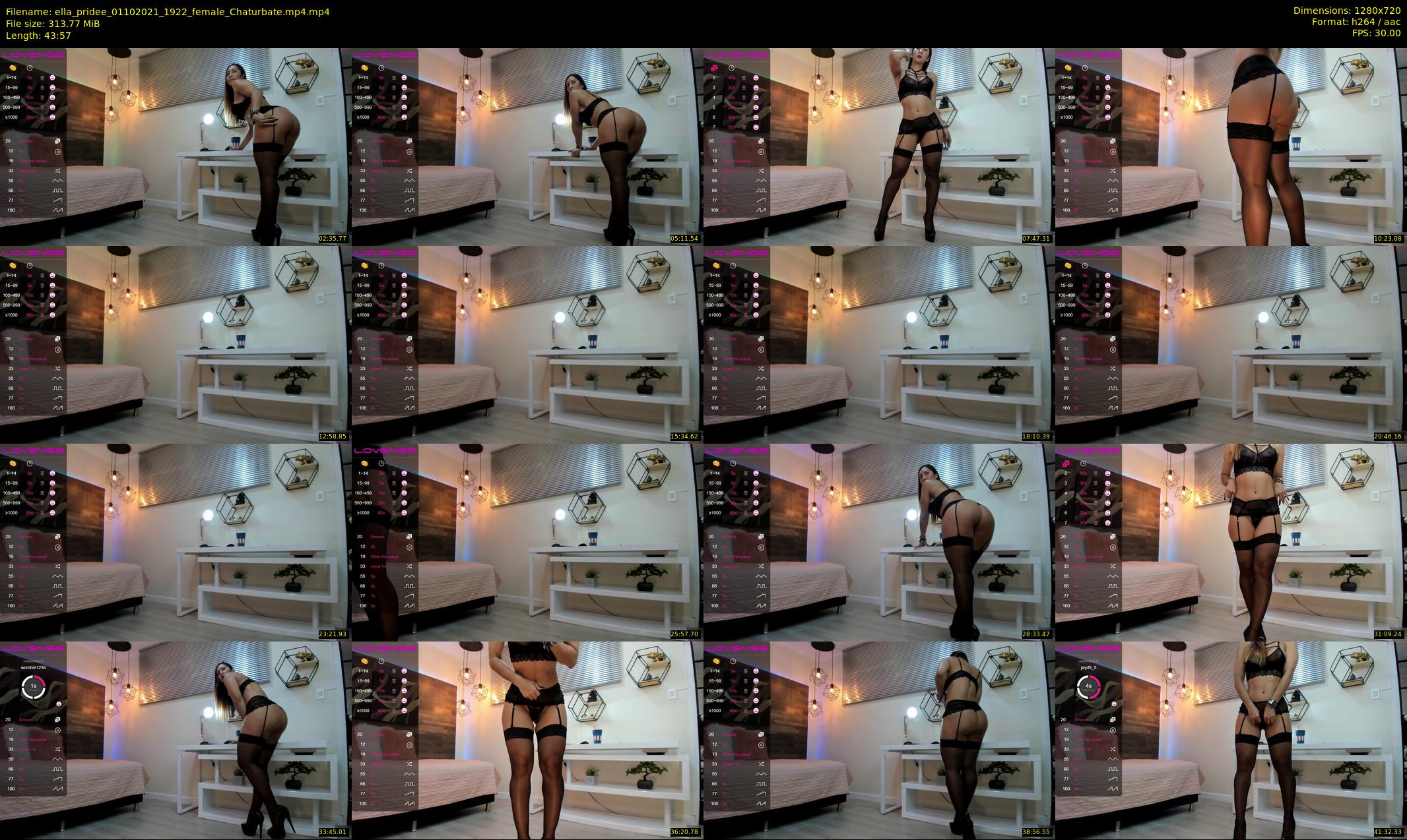 ella_pridee — 44 minute Chaturbate female cam show recording, 720p, Oct 1, 2021