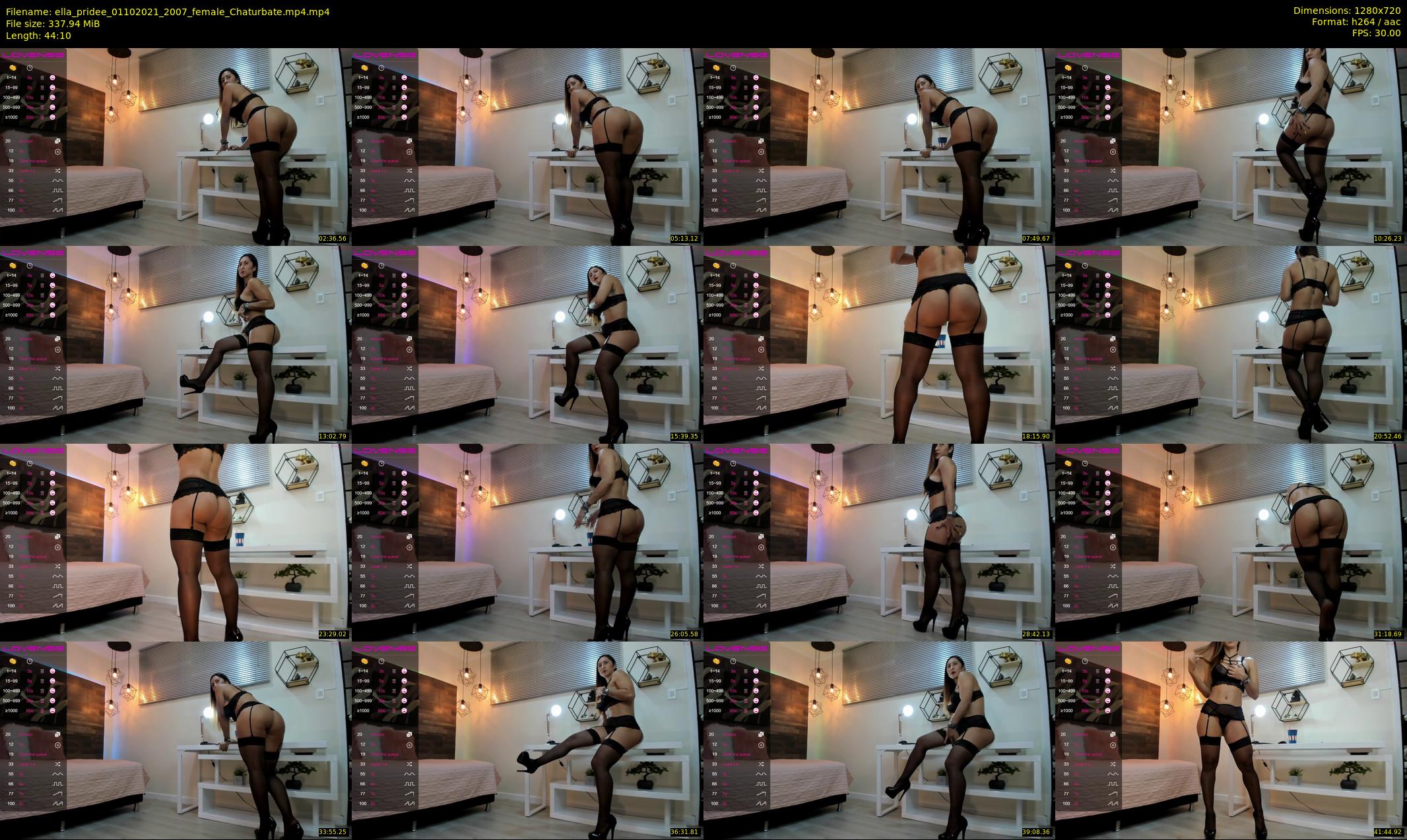 ella_pridee — 45 minute Chaturbate female cam show recording, 720p, Oct 1, 2021