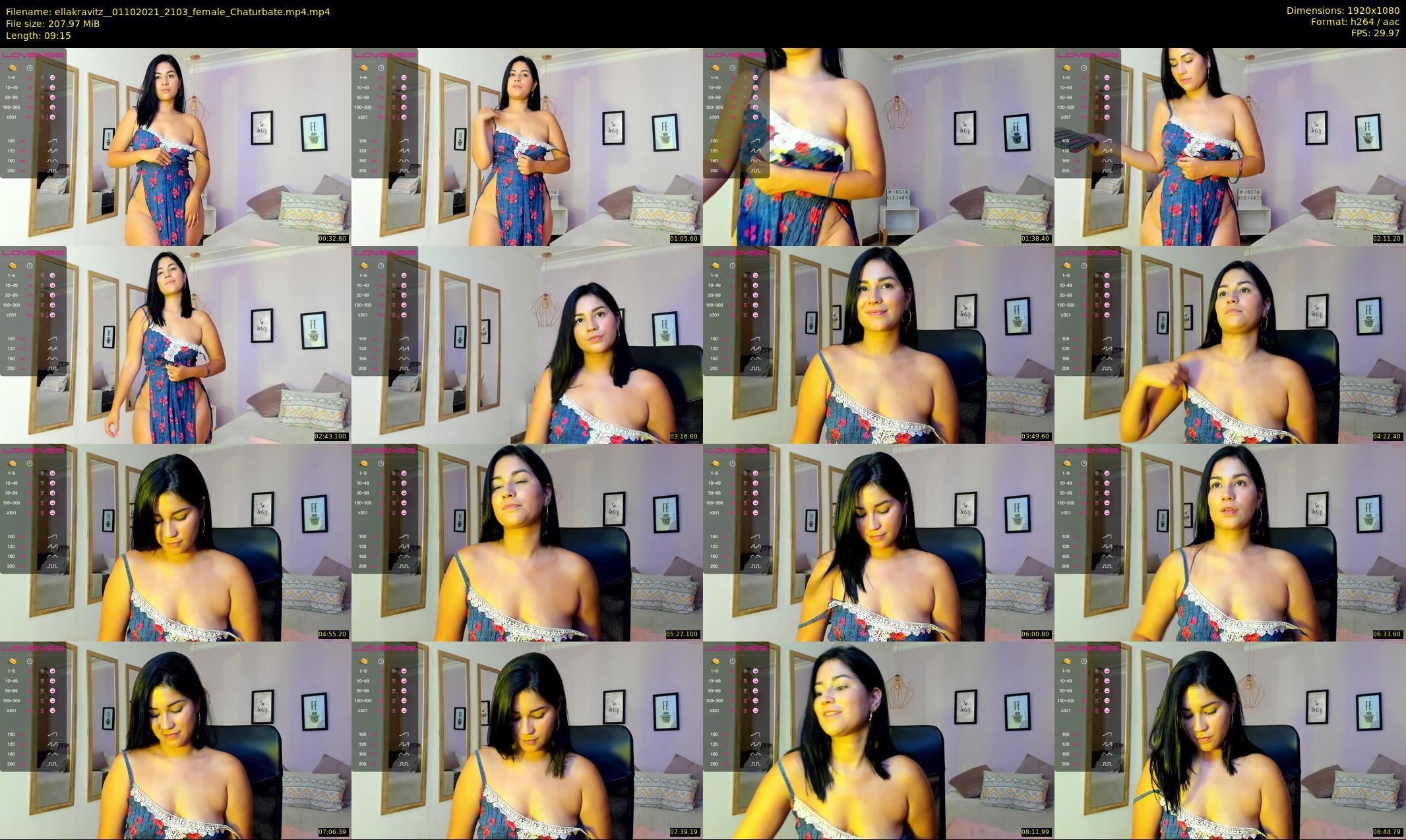 ellakravitz_ — 10 minute Chaturbate female cam show recording, 1080p, Oct 1, 2021