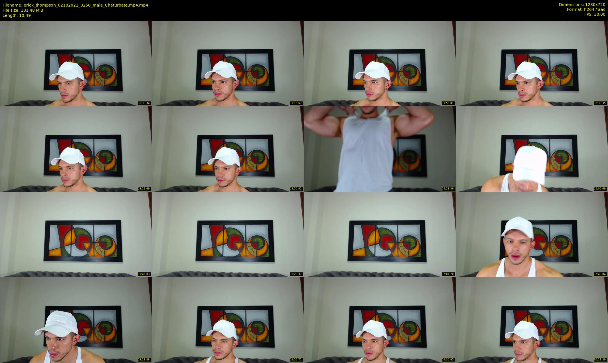erick_thompson — 11 minute Chaturbate male cam show recording, 720p, Oct 2, 2021