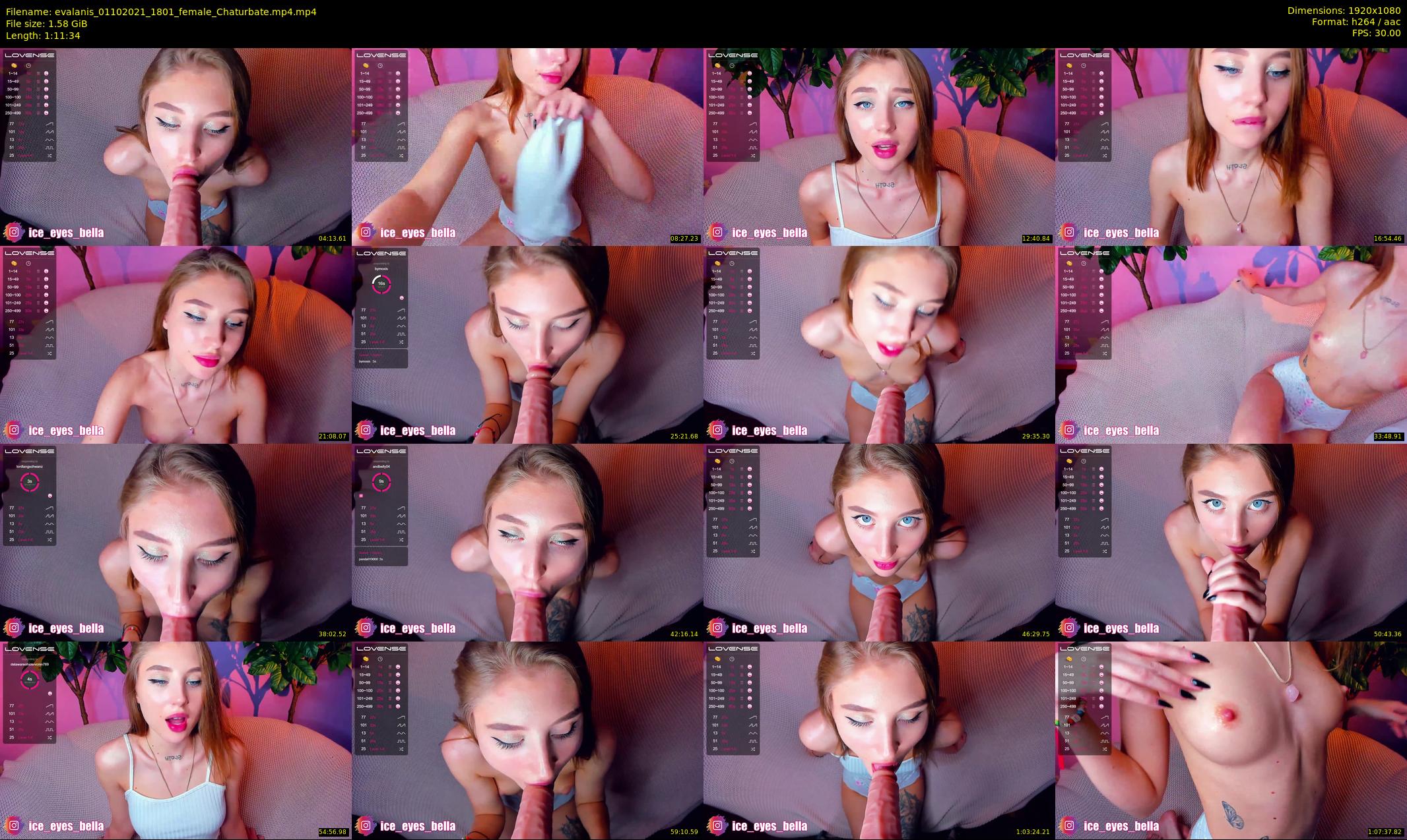 evalanis — 72 minute Chaturbate couple cam show recording, 1080p, Oct 1, 2021