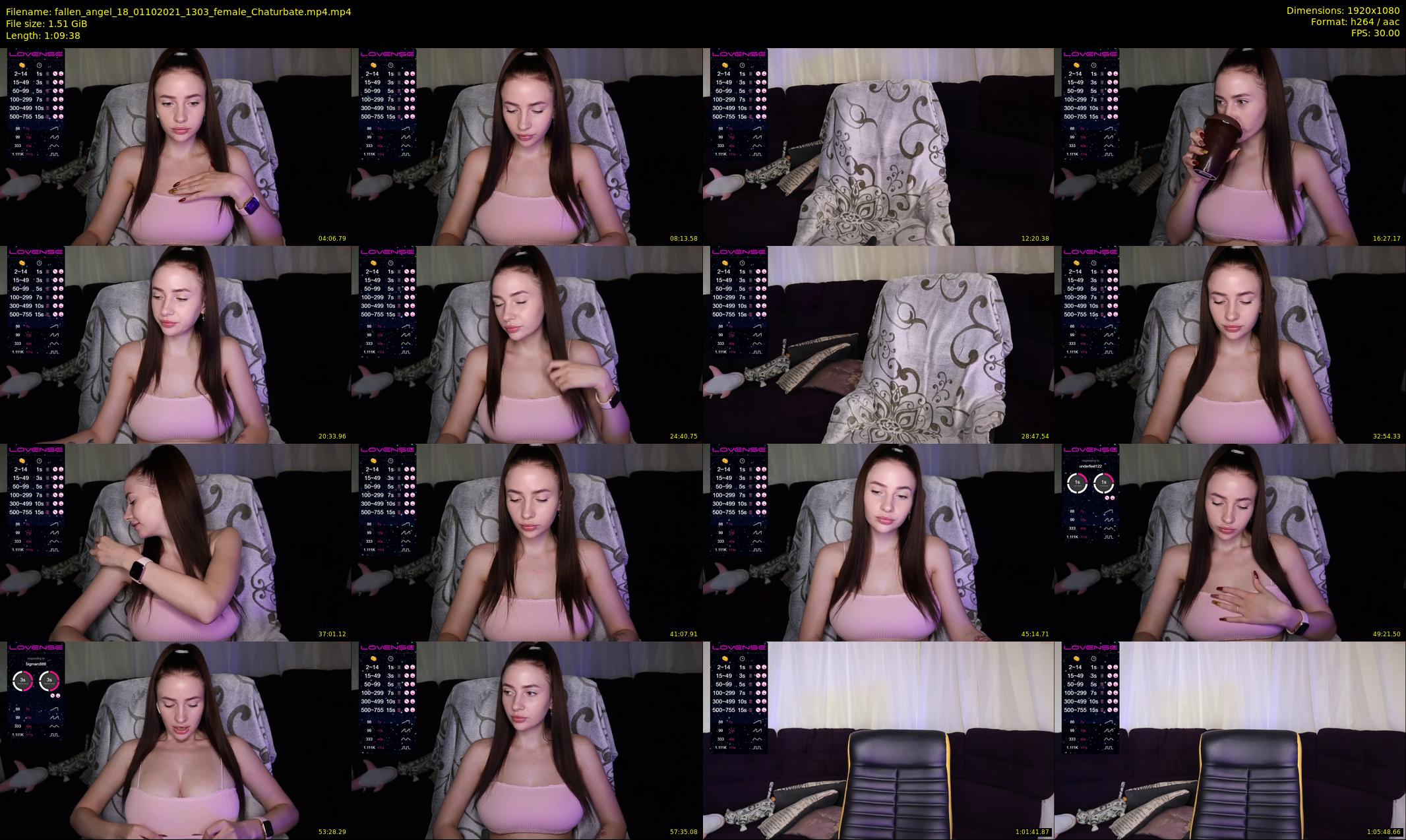 fallen_angel_18 — 70 minute Chaturbate female cam show recording, 1080p, Oct 1, 2021
