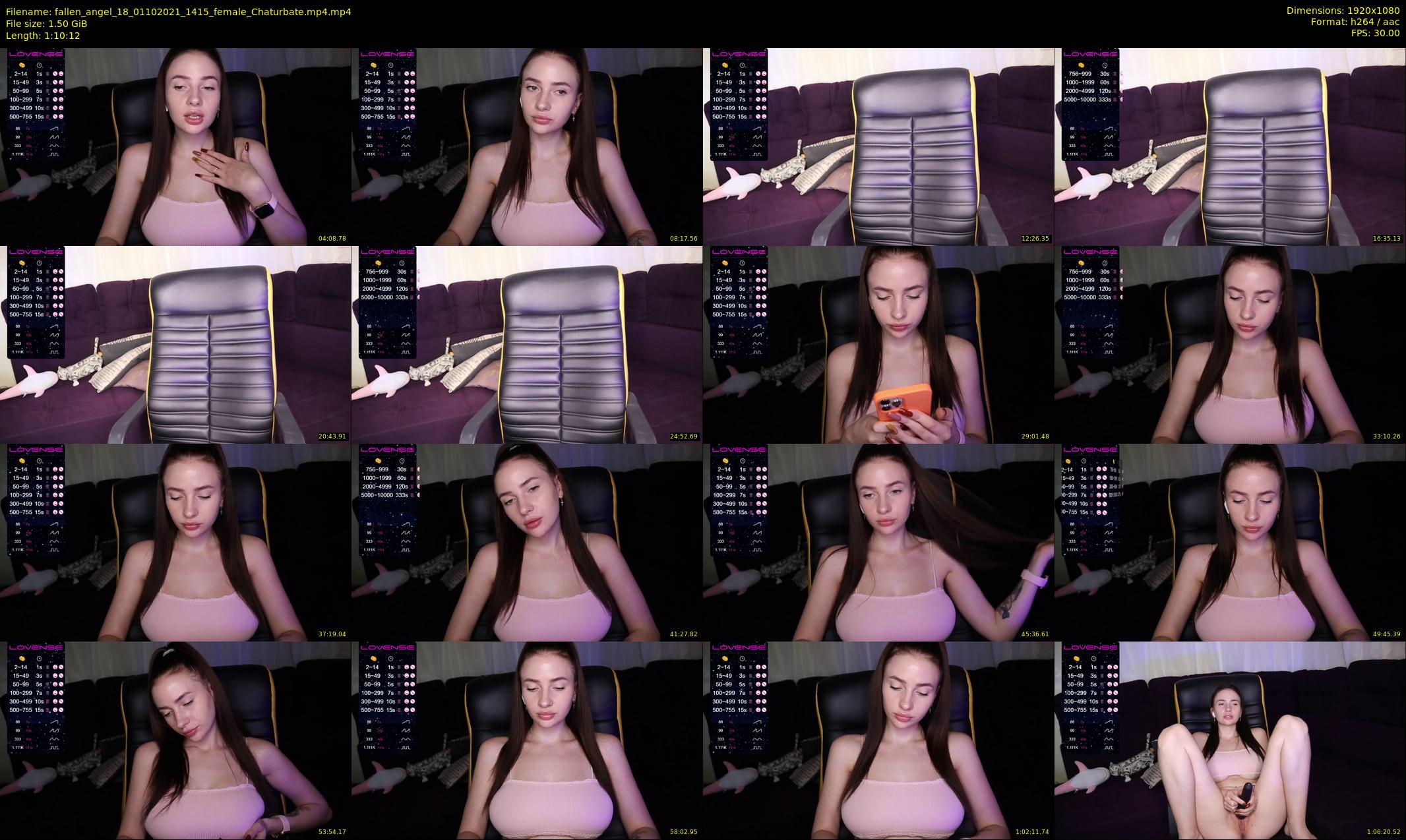 fallen_angel_18 — 71 minute Chaturbate female cam show recording, 1080p, Oct 1, 2021