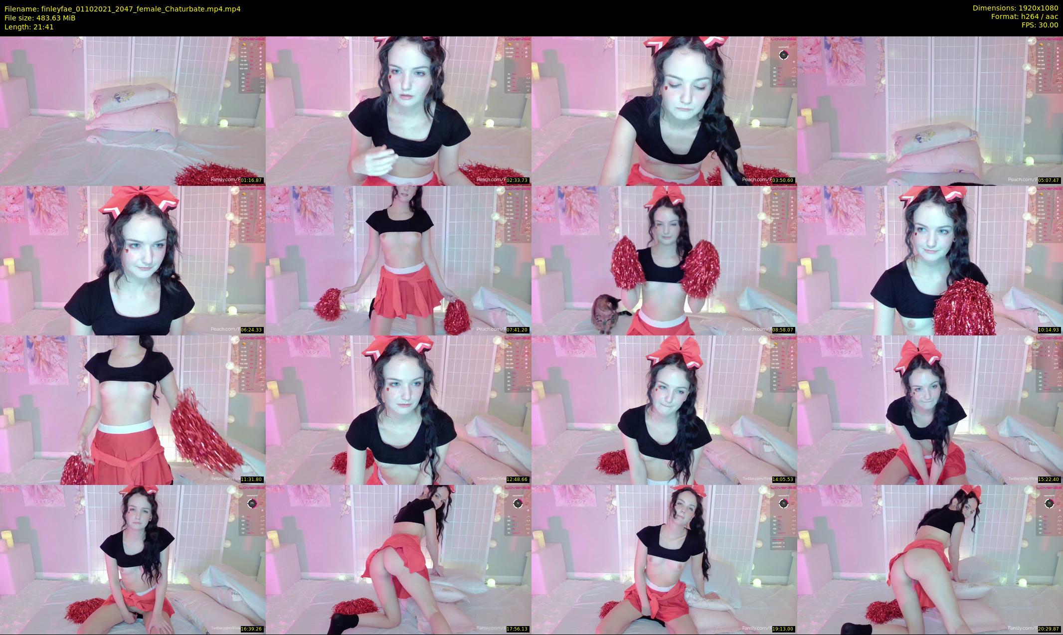 finleyfae — 22 minute Chaturbate female cam show recording, 1080p, Oct 1, 2021