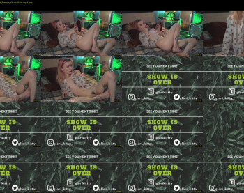 glorikitty — 16 minute Chaturbate female cam show recording, 1080p, Oct 1, 2021