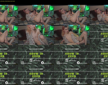glorikitty — 19 minute Chaturbate female cam show recording, 1080p, Oct 1, 2021