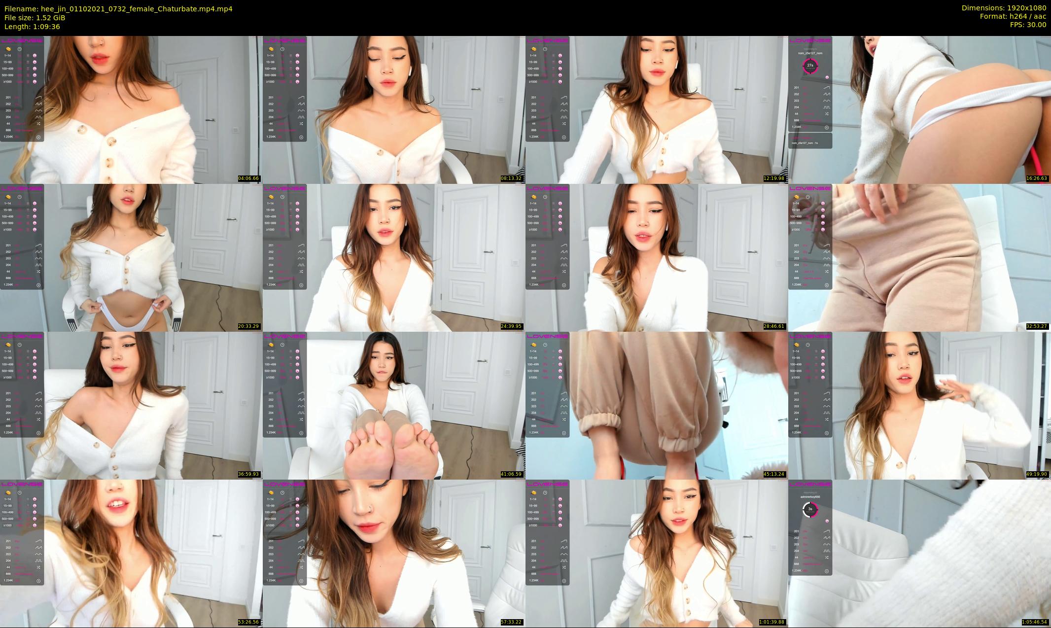 hee_jin — 70 minute Chaturbate female cam show recording, 1080p, Oct 1, 2021