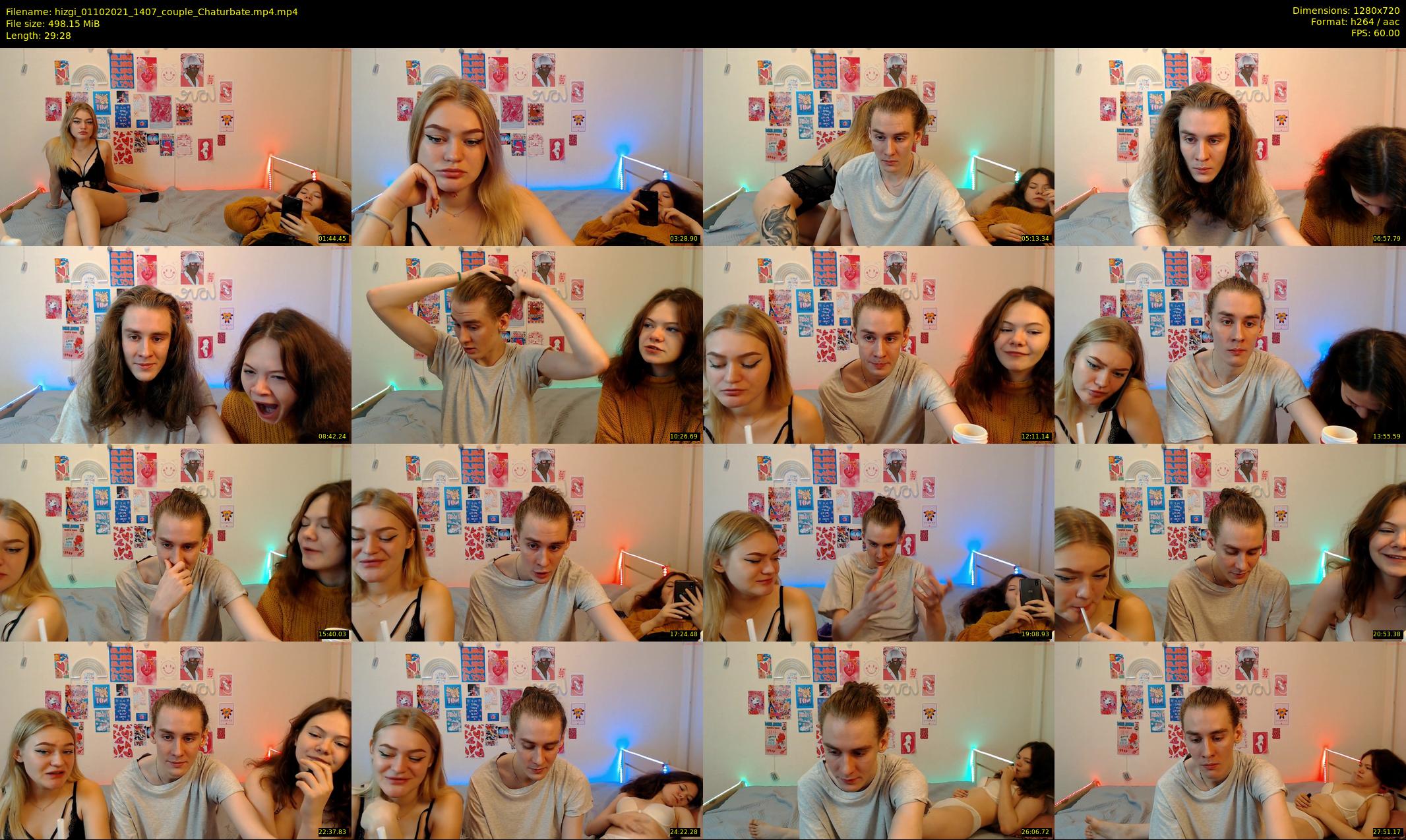 hizgi — 30 minute Chaturbate couple cam show recording, 720p, Oct 1, 2021