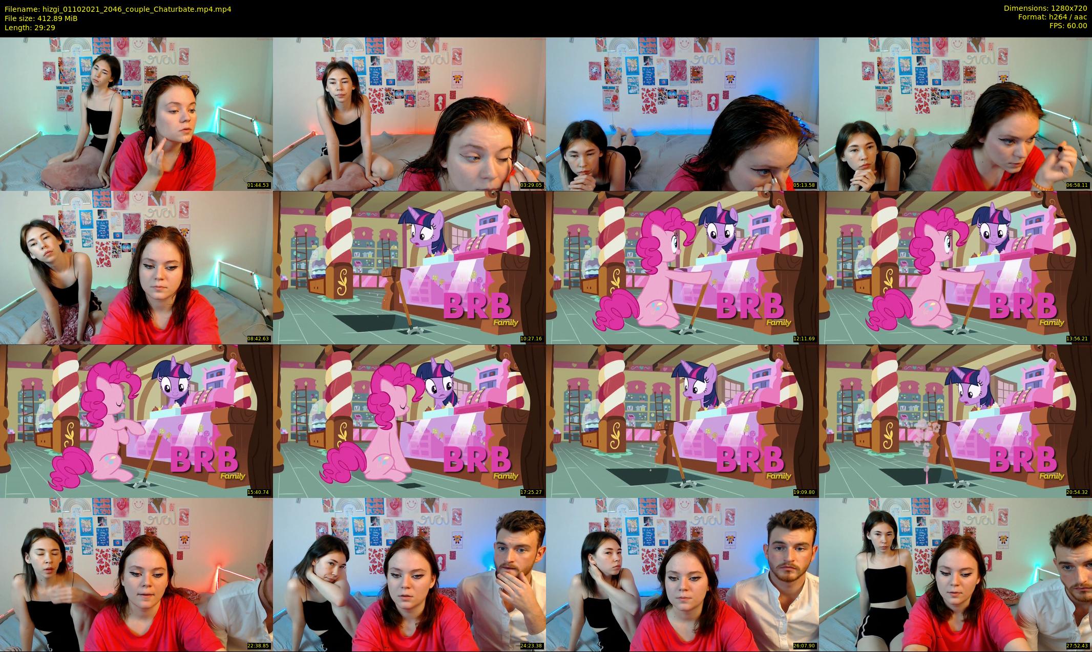 hizgi — 30 minute Chaturbate couple cam show recording, 720p, Oct 1, 2021