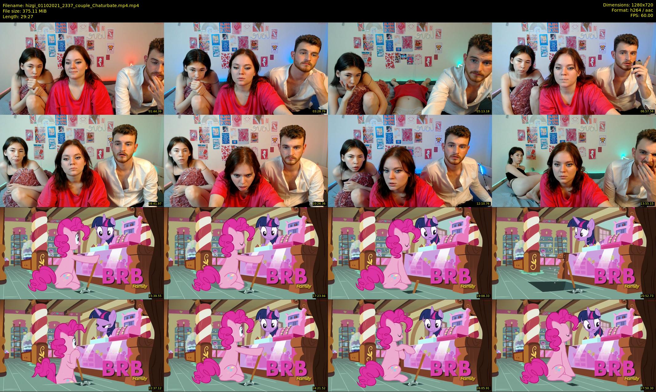 hizgi — 30 minute Chaturbate couple cam show recording, 720p, Oct 1, 2021