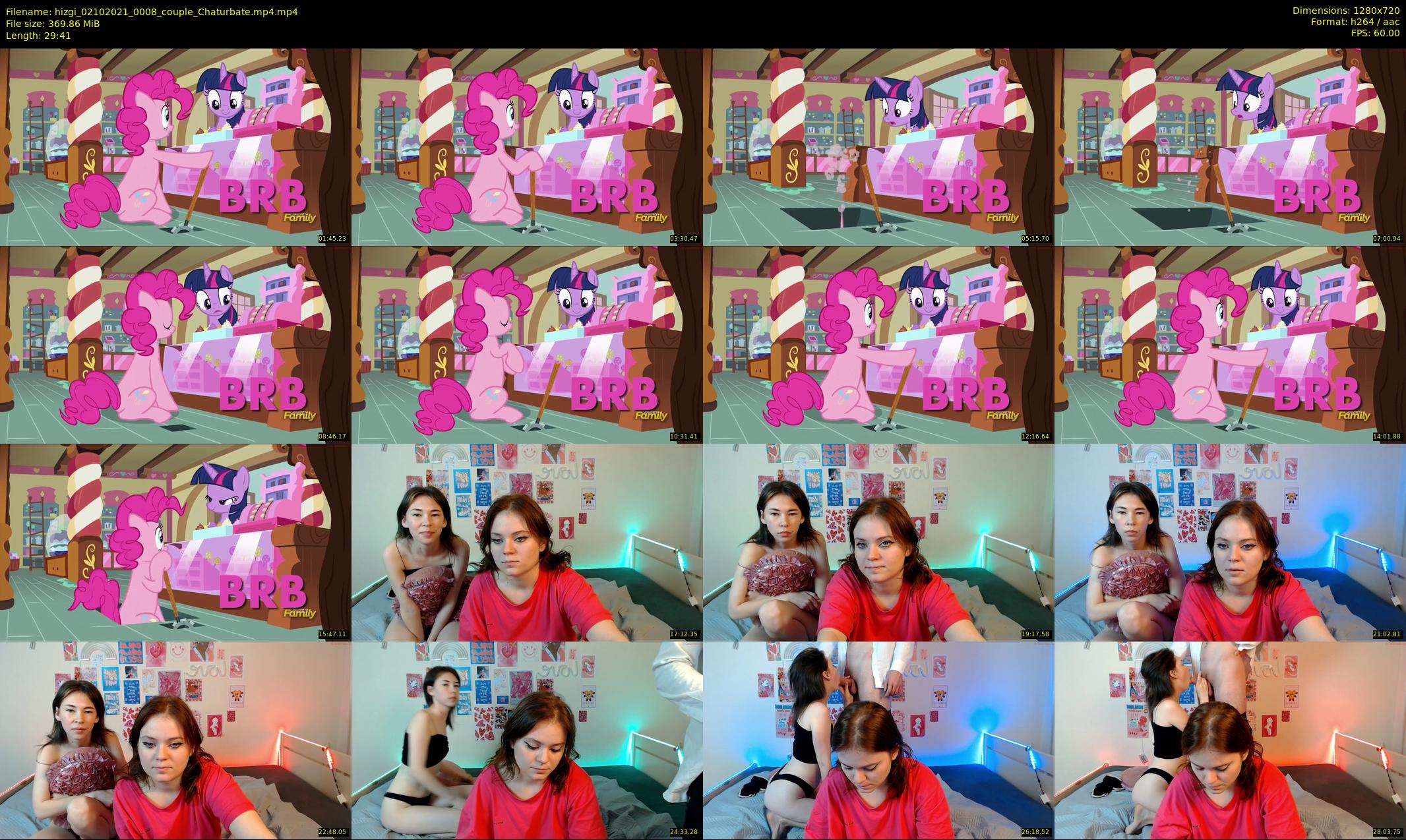 hizgi — 30 minute Chaturbate couple cam show recording, 720p, Oct 2, 2021