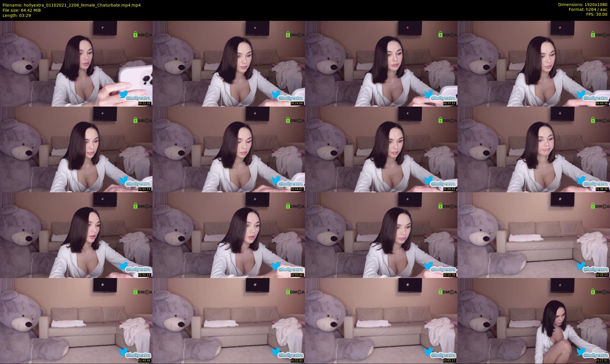 hollyextra — 4 minute Chaturbate female cam show recording, 1080p, Oct 1, 2021