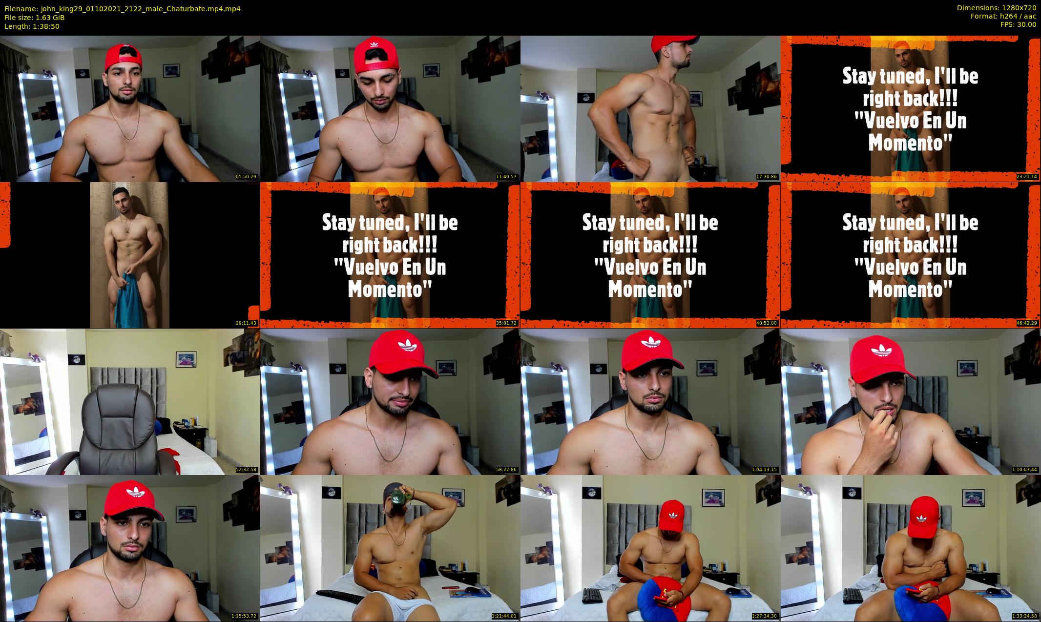 john_king29 — 99 minute Chaturbate male cam show recording, 720p, Oct 1, 2021