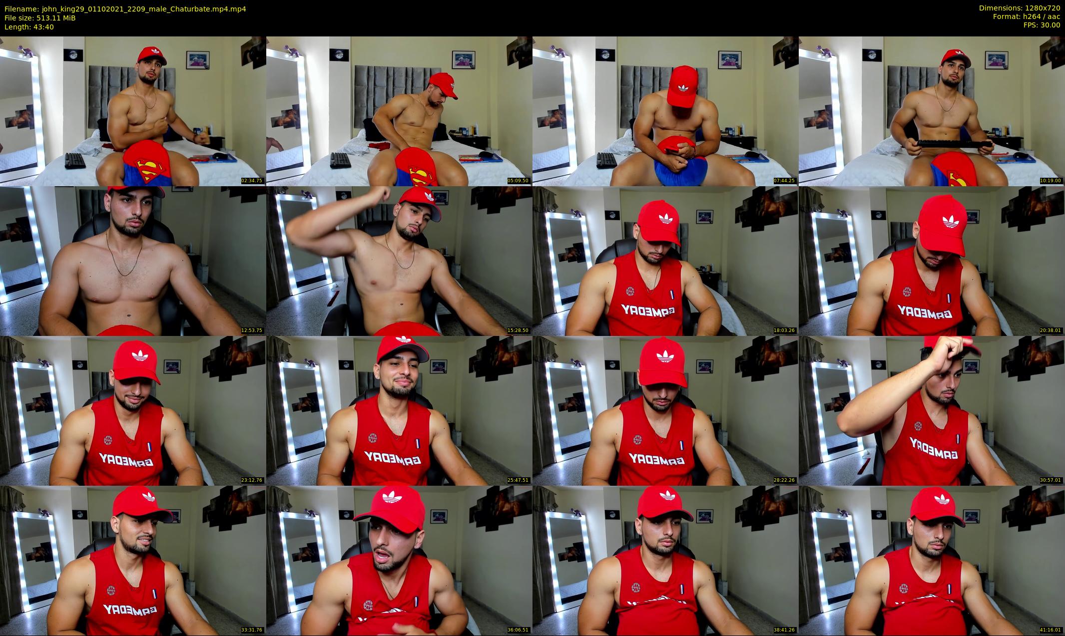 john_king29 — 44 minute Chaturbate male cam show recording, 720p, Oct 1, 2021