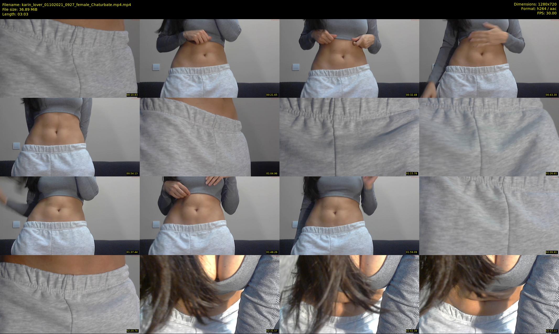 karin_lover — 4 minute Chaturbate female cam show recording, 720p, Oct 1, 2021