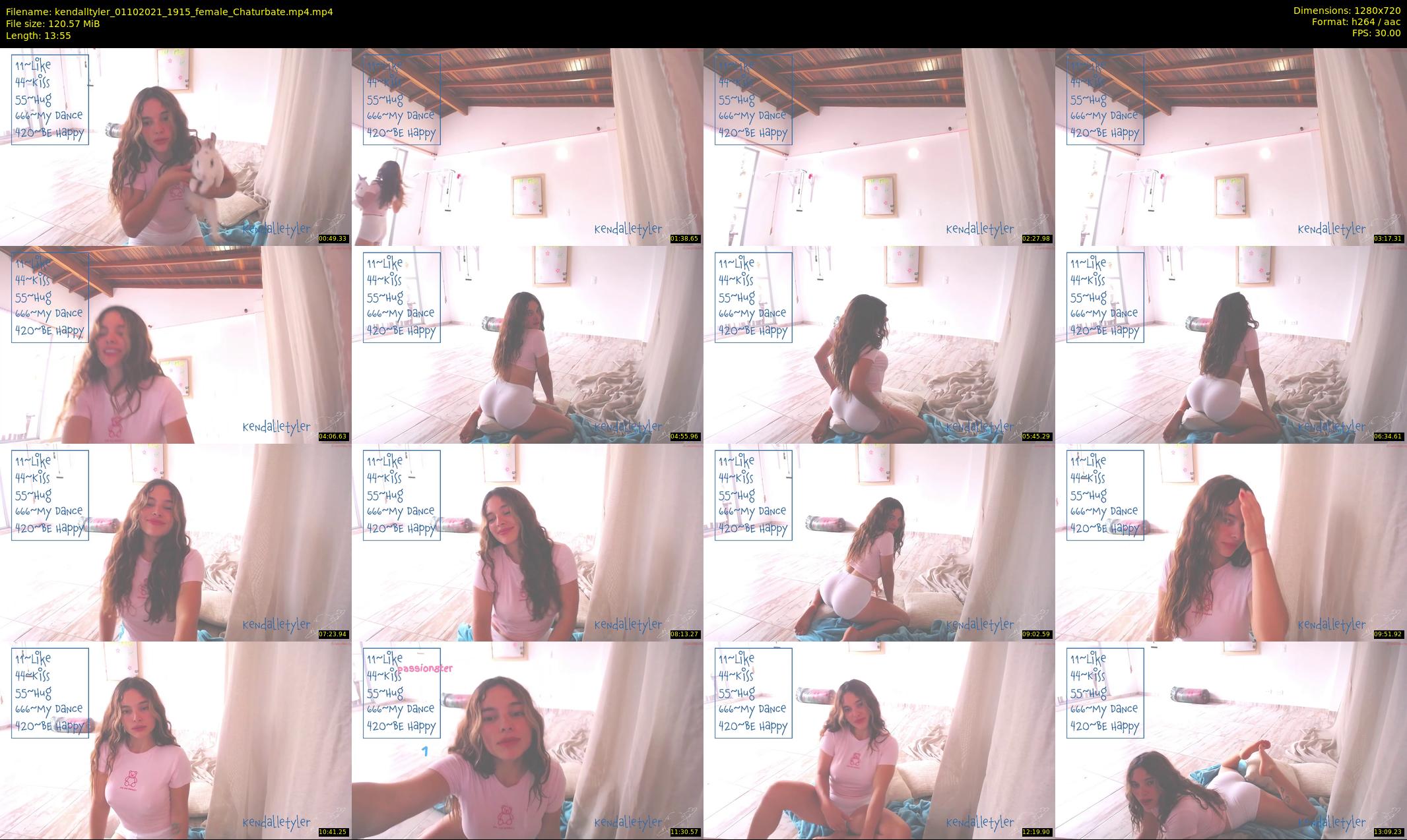 kendalltyler — 14 minute Chaturbate female cam show recording, 720p, Oct 1, 2021