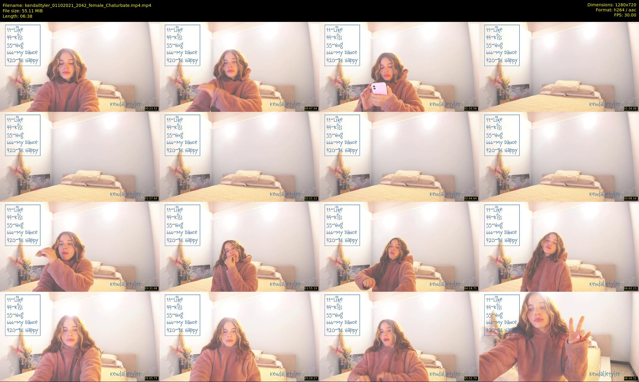 kendalltyler — 7 minute Chaturbate female cam show recording, 720p, Oct 1, 2021