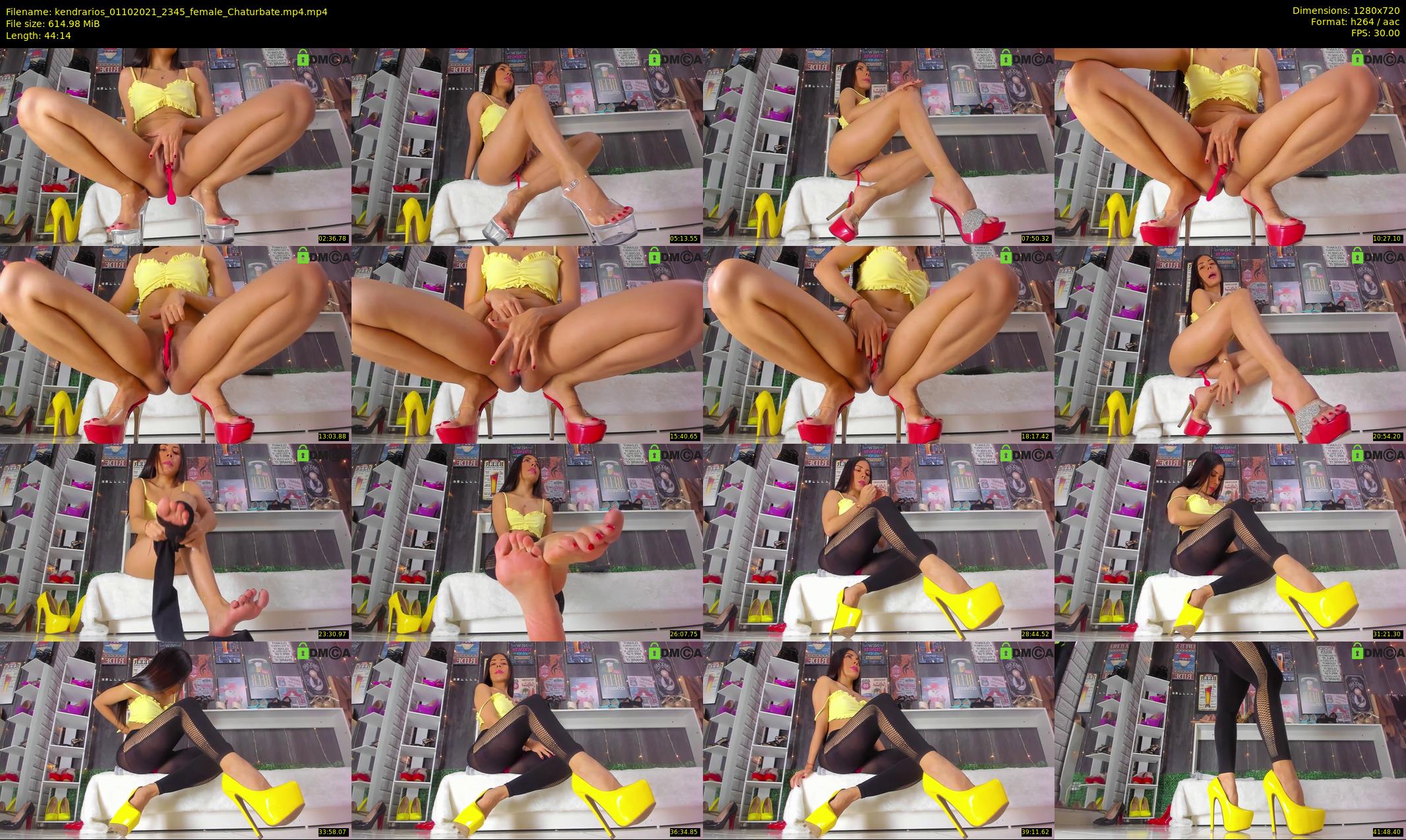 kendrarios — 45 minute Chaturbate female cam show recording, 720p, Oct 1, 2021