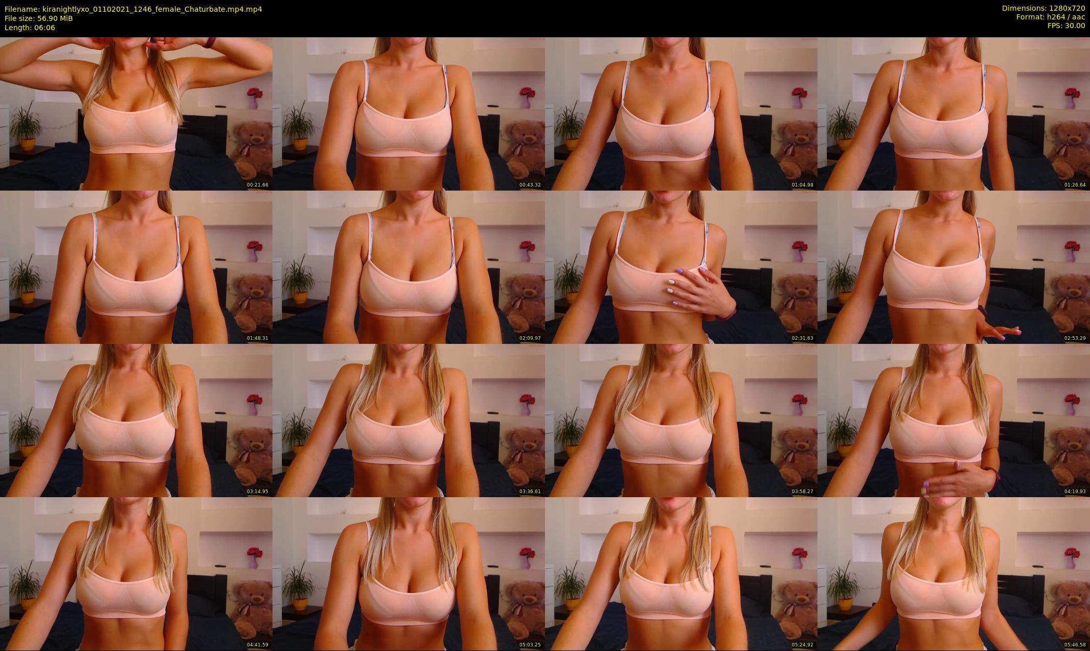 kiranightlyxo — 7 minute Chaturbate female cam show recording, 720p, Oct 1, 2021