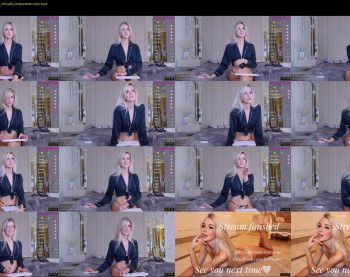 krissone — 9 minute Chaturbate female cam show recording, 1080p, Oct 1, 2021