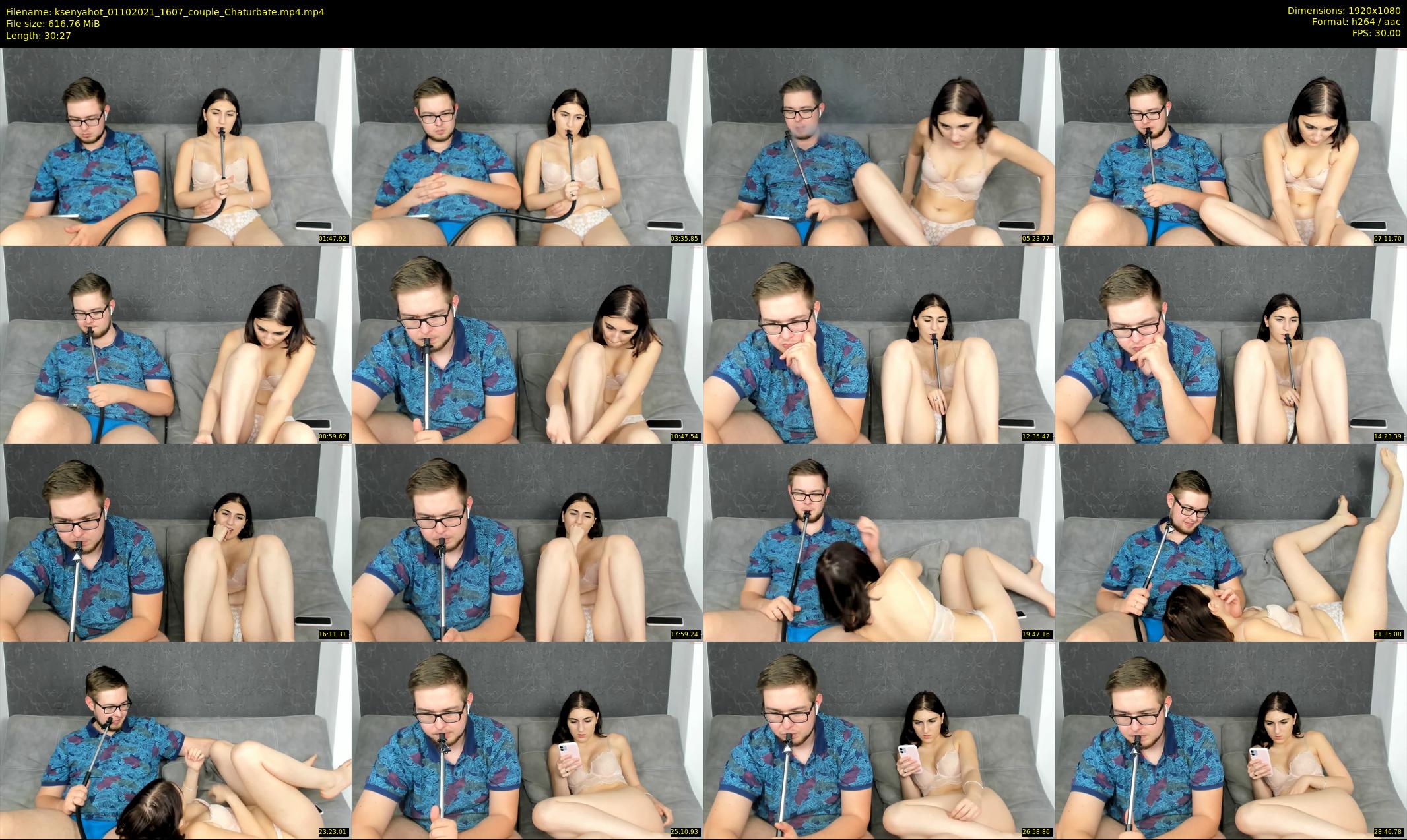 ksenyahot — 31 minute Chaturbate couple cam show recording, 1080p, Oct 1, 2021