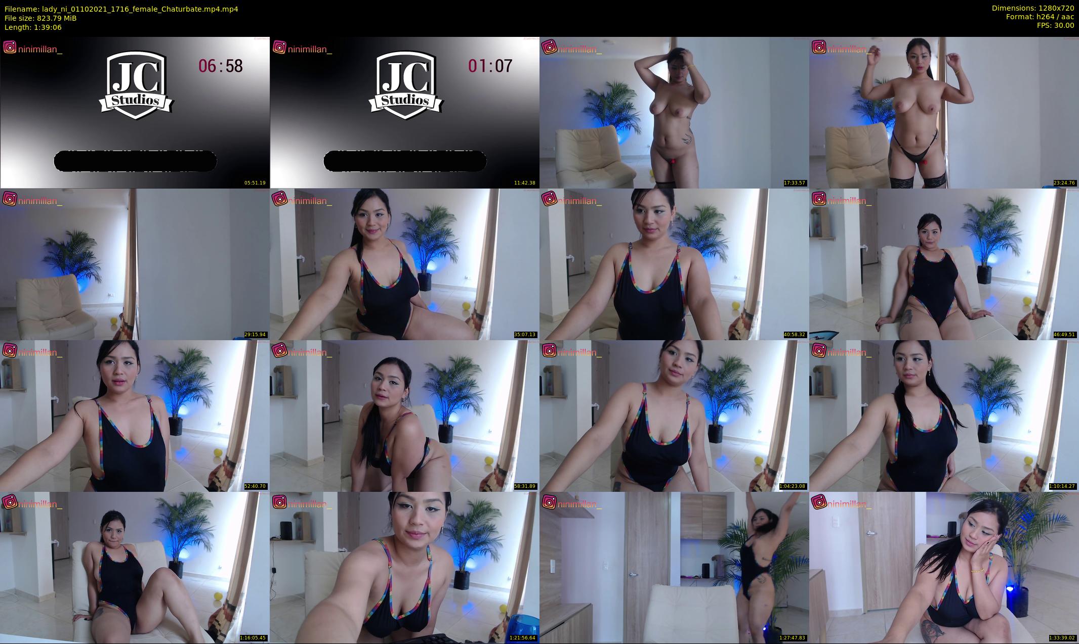lady_ni — 100 minute Chaturbate female cam show recording, 720p, Oct 1, 2021