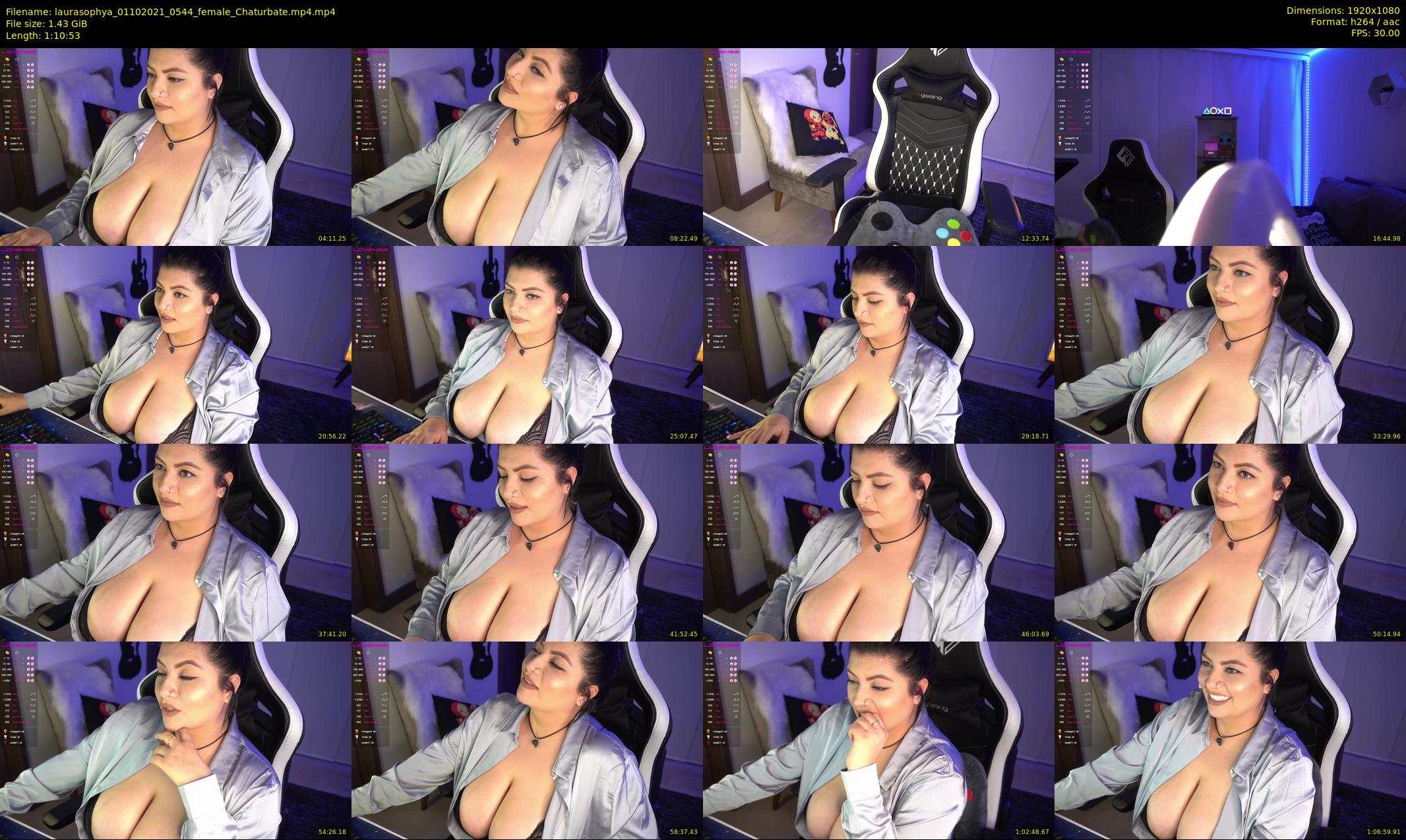 laurasophya — 71 minute Chaturbate female cam show recording, 1080p, Oct 1, 2021