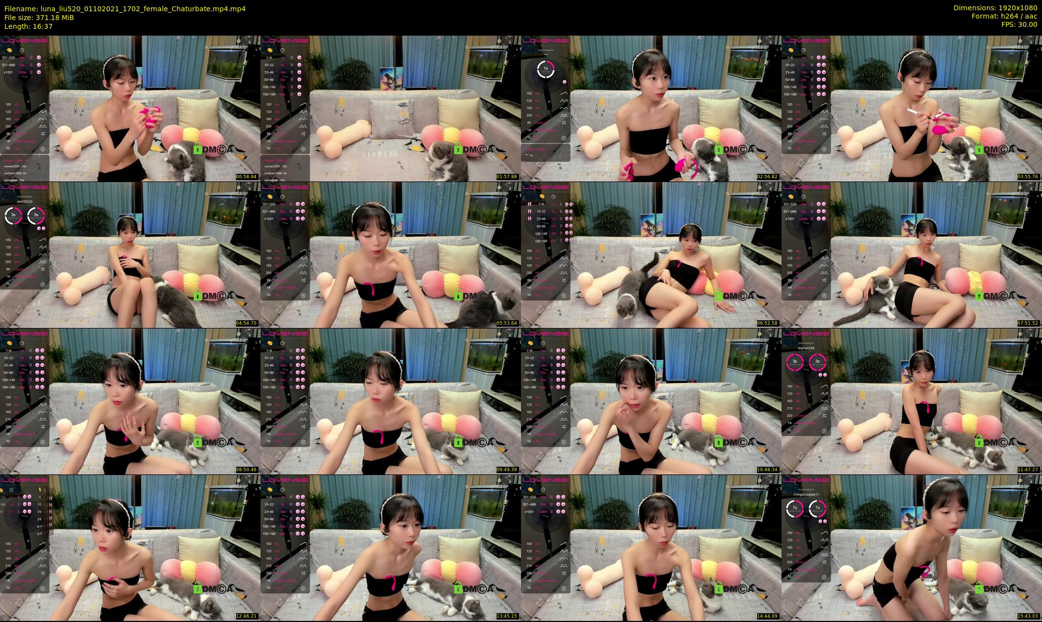 luna_liu520 — 17 minute Chaturbate female cam show recording, 1080p, Oct 1, 2021