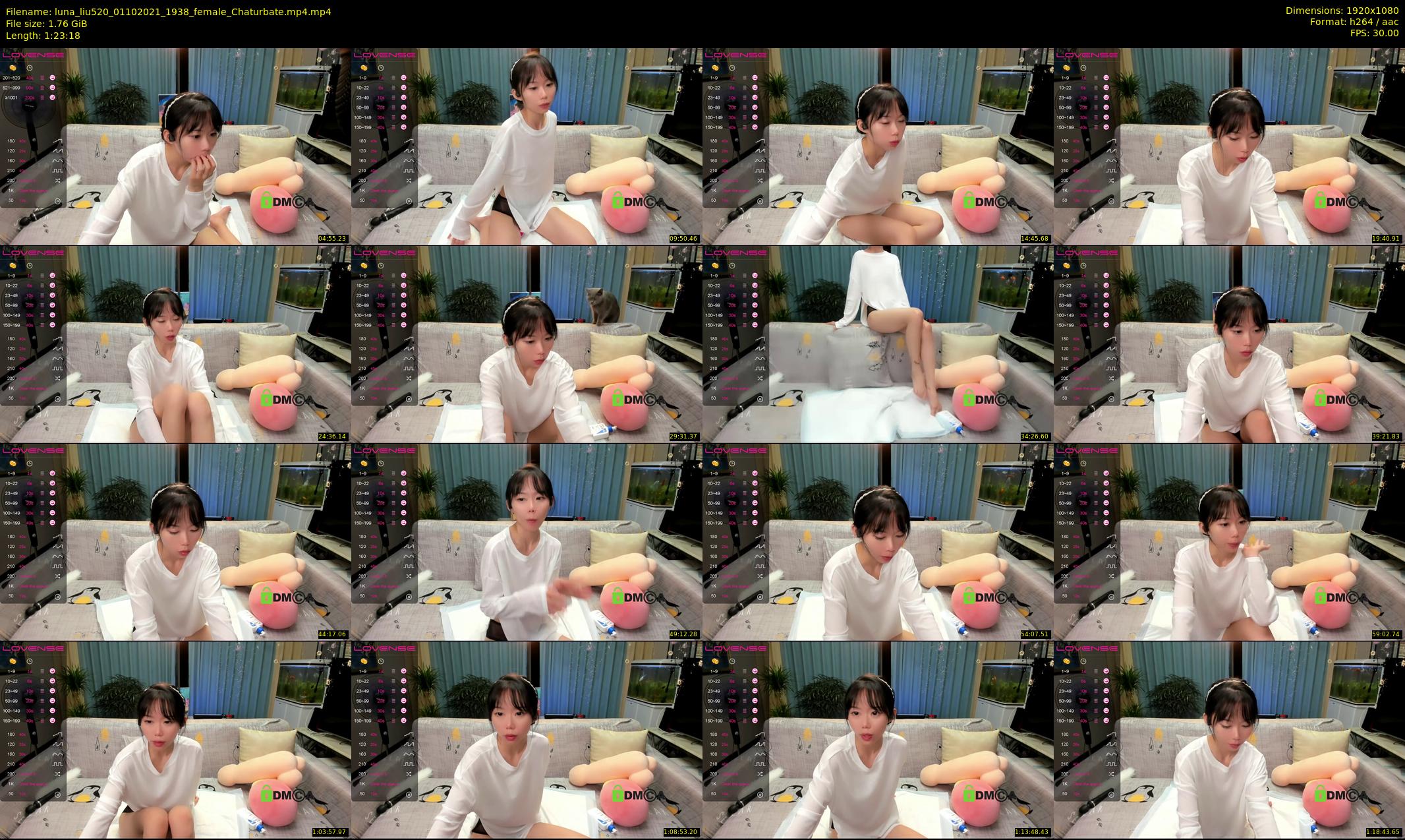luna_liu520 — 84 minute Chaturbate female cam show recording, 1080p, Oct 1, 2021